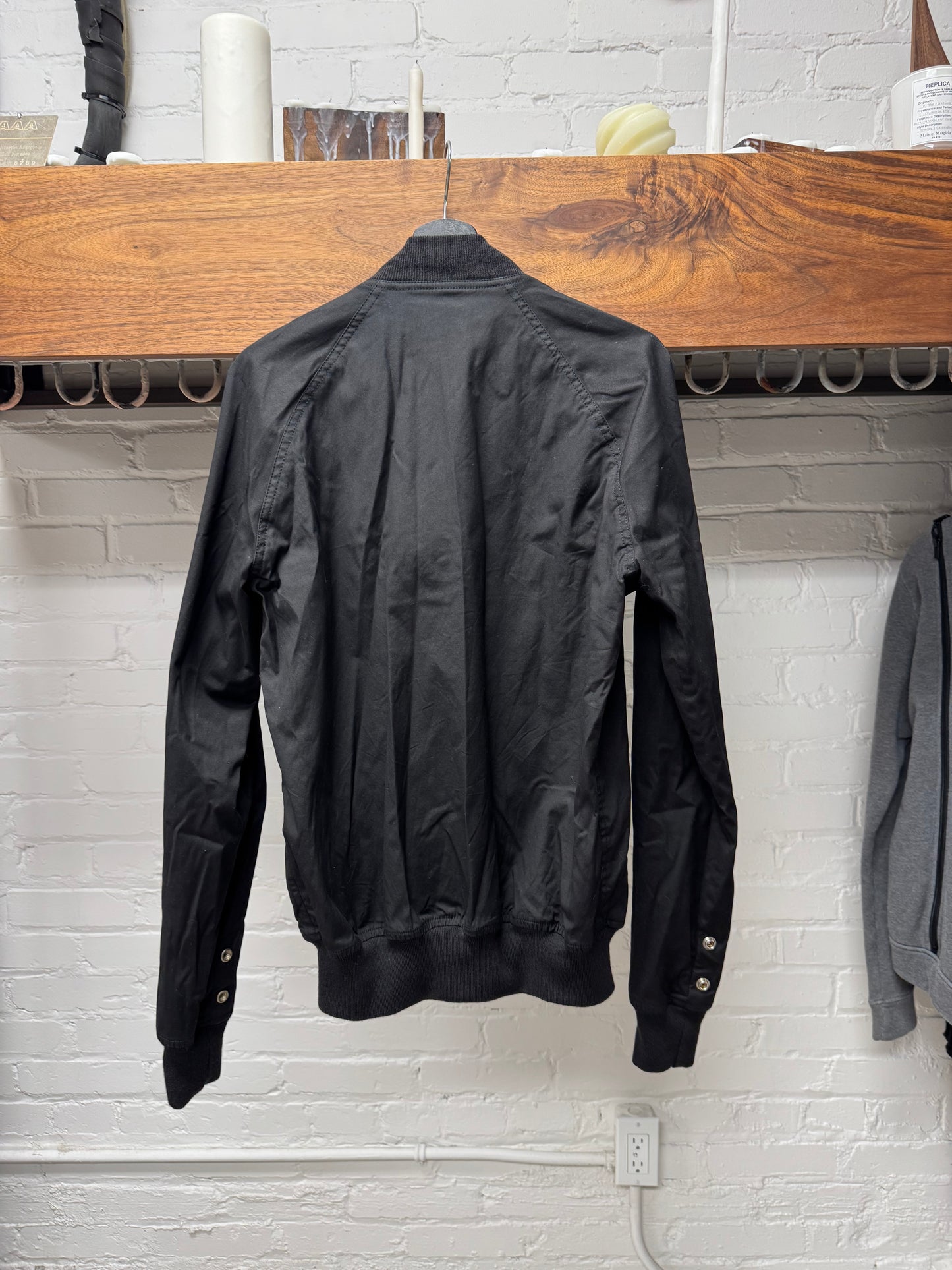 SS2018 Rick Owens ‘Dirt’ Lightweight Cotton MA-1 Bomber Jacket