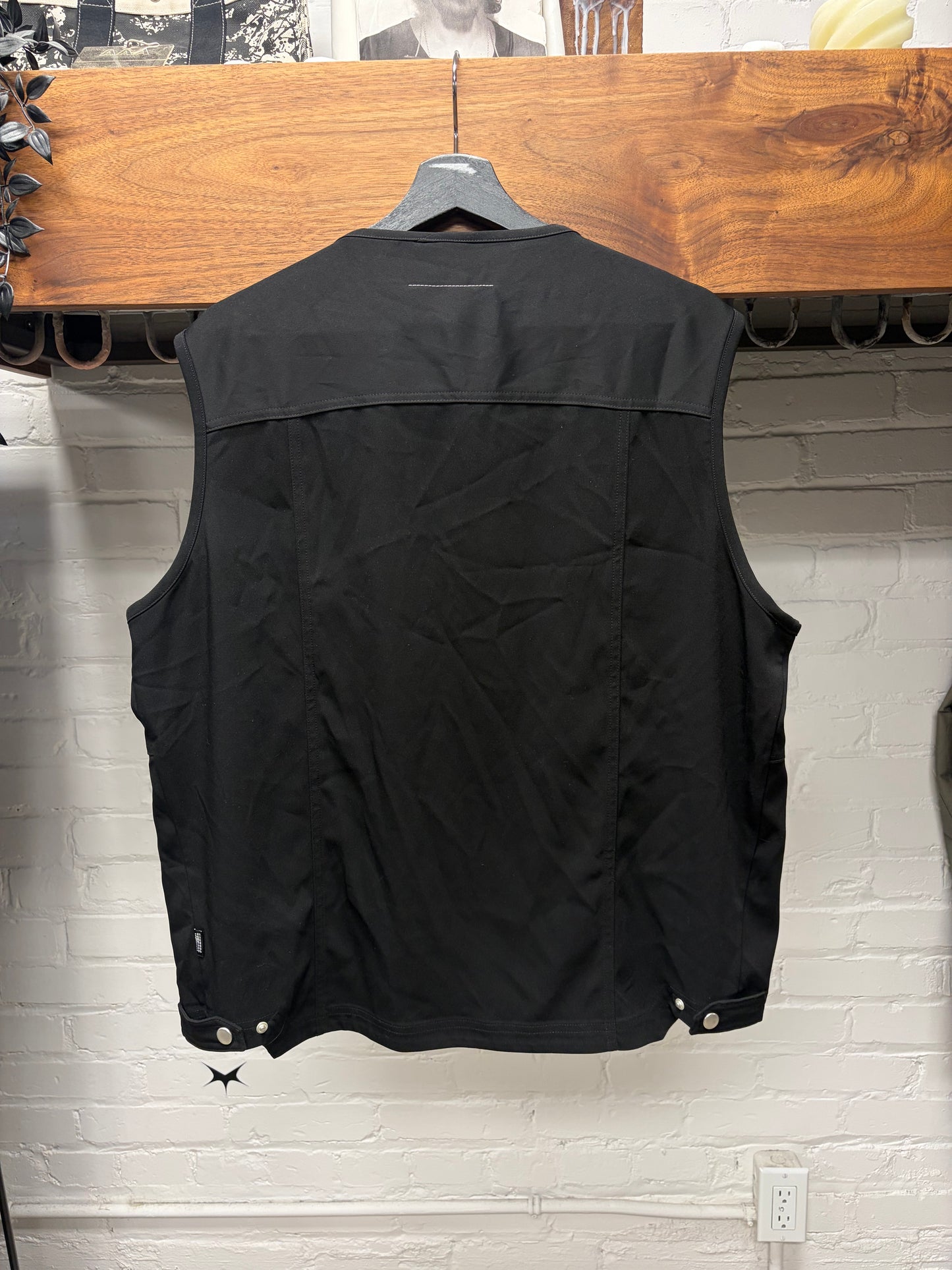 Margiela Black Tactical Cargo Vest