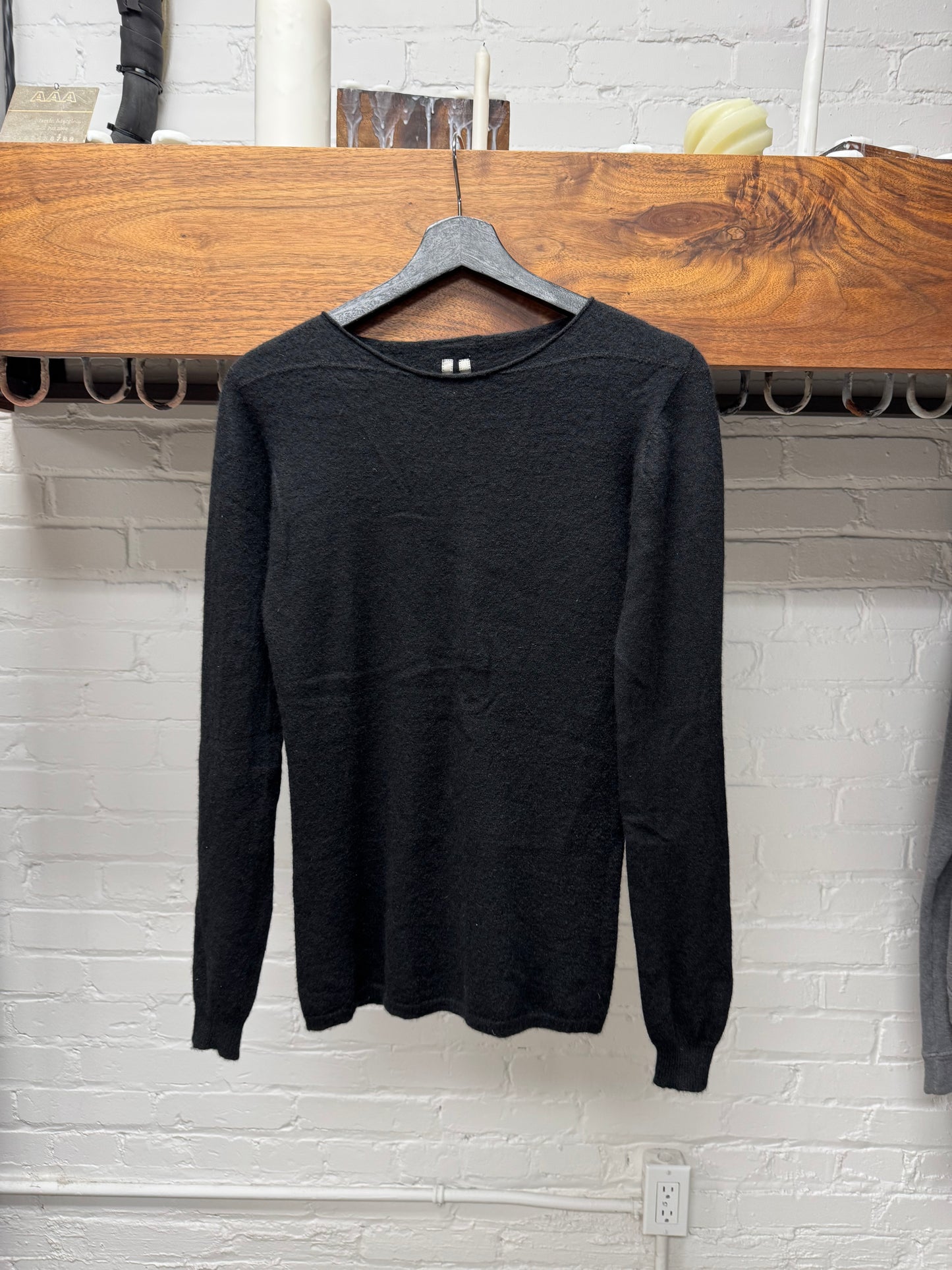 AW2021 Rick Owens Mainline ‘Gethsemane’ Cashmere Knit Sweater