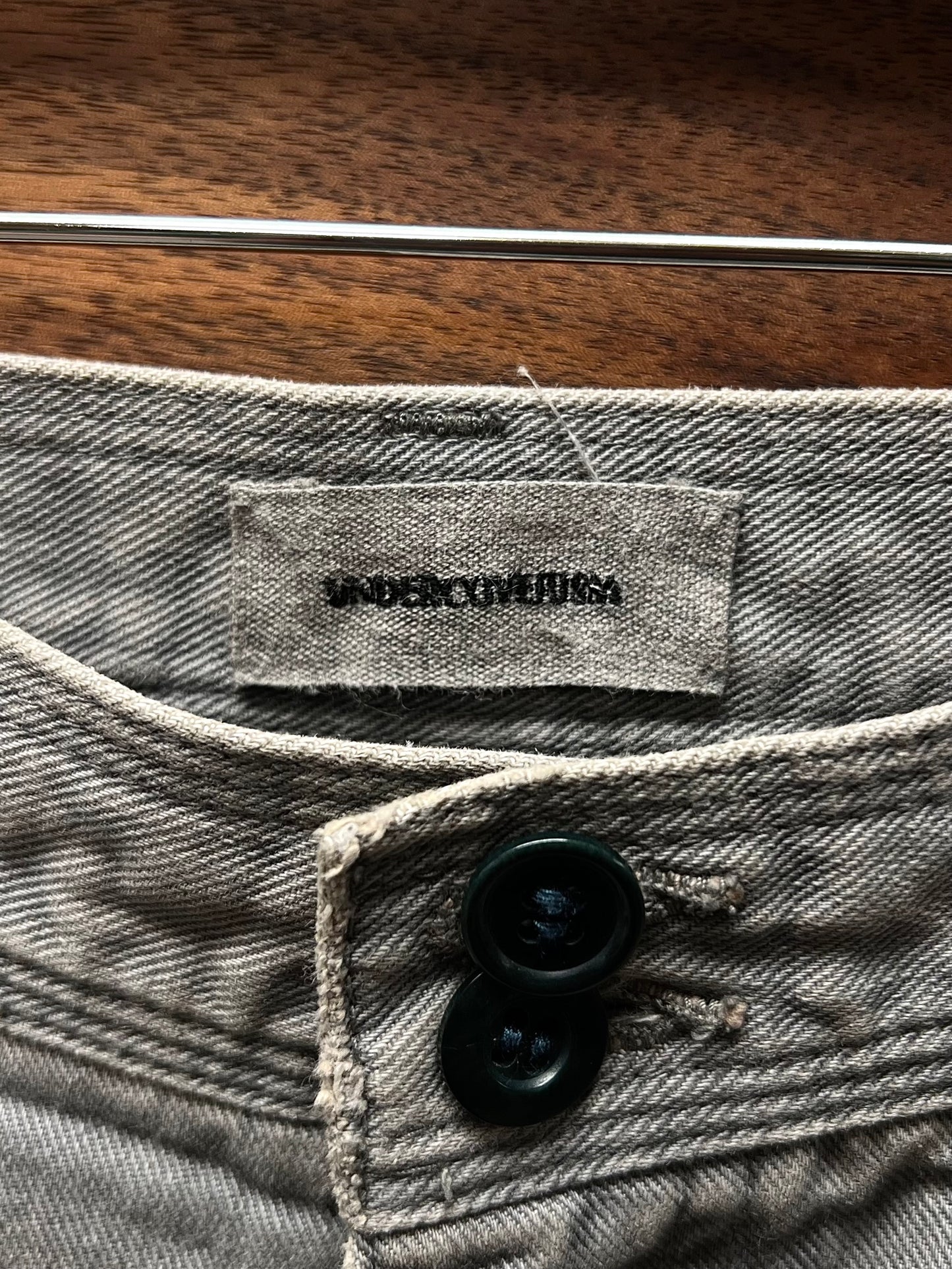 Undercover Reconstructed 3/4 Length Denim