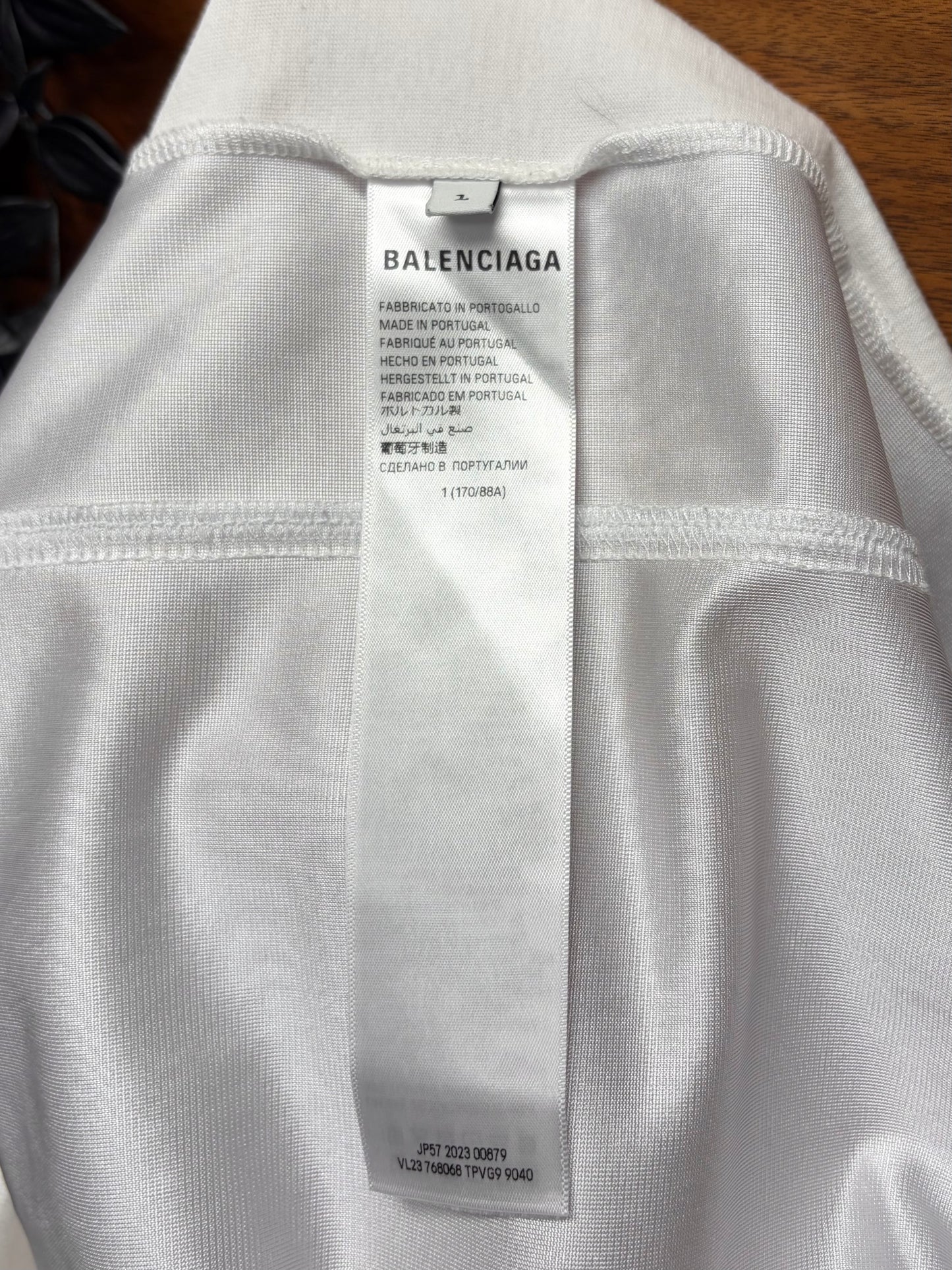 2023 Balenciaga ‘Spliced’ Football Jersey/Oversized T-Shirt