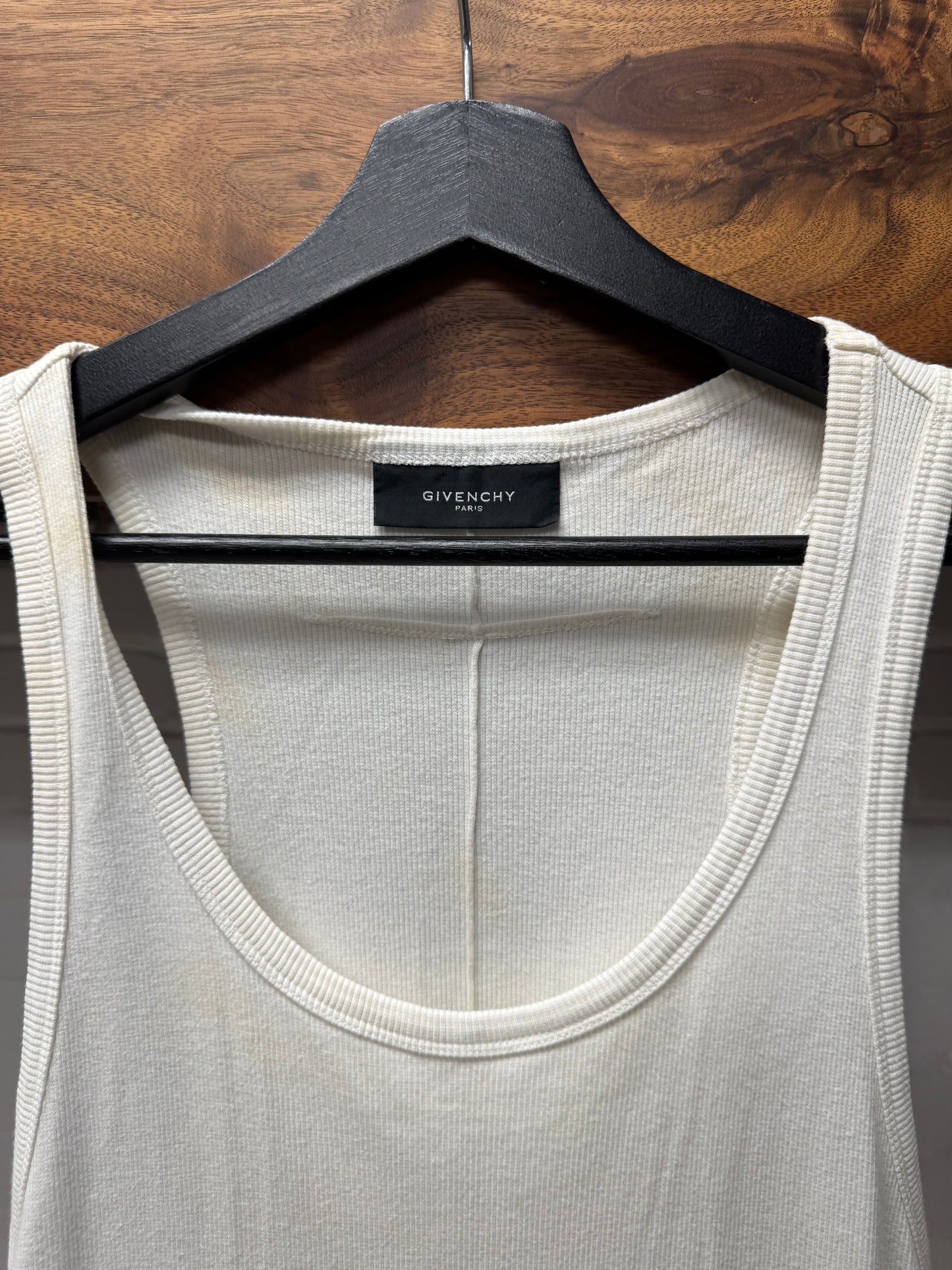 Givenchy by Ricardo Tisci Ribbed Cutout’ Tank Top