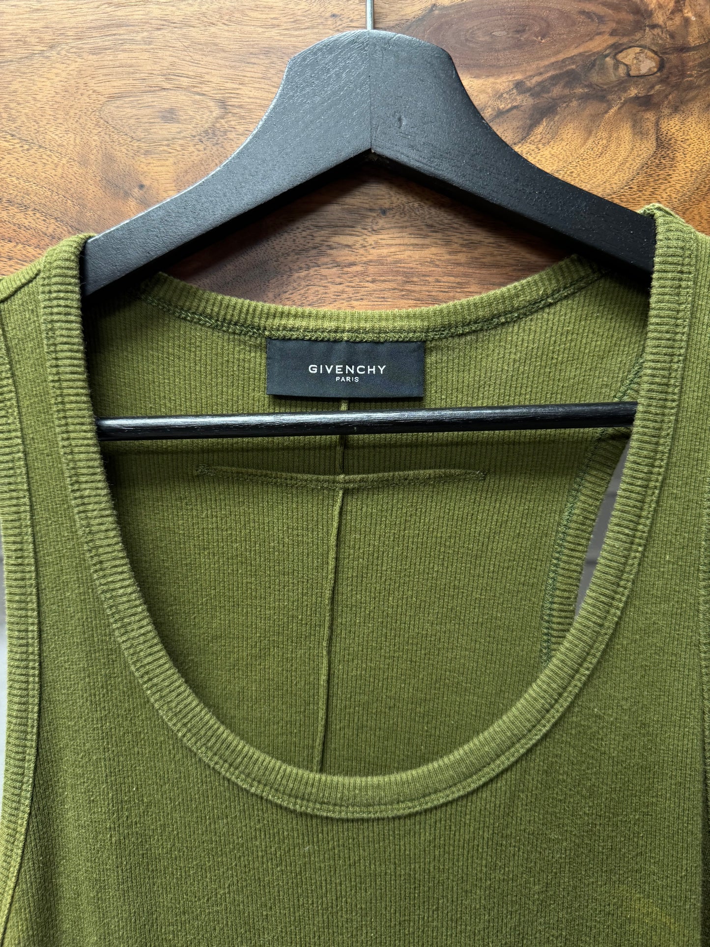 Givenchy by Ricardo Tisci Ribbed Cutout’ Tank Top