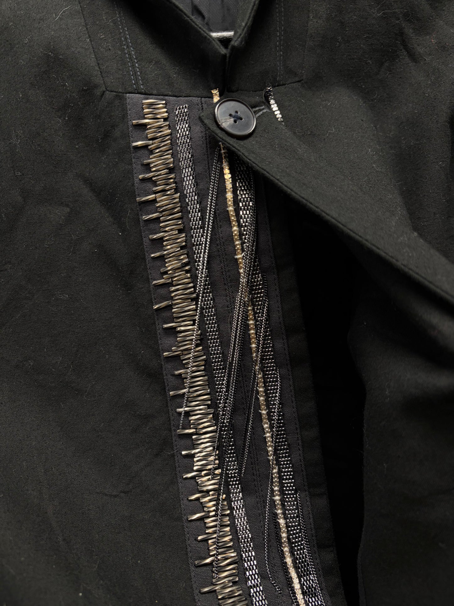 AW2014 Haider Ackermann ‘Monalto’ Runway Chain Embroidered Blazer