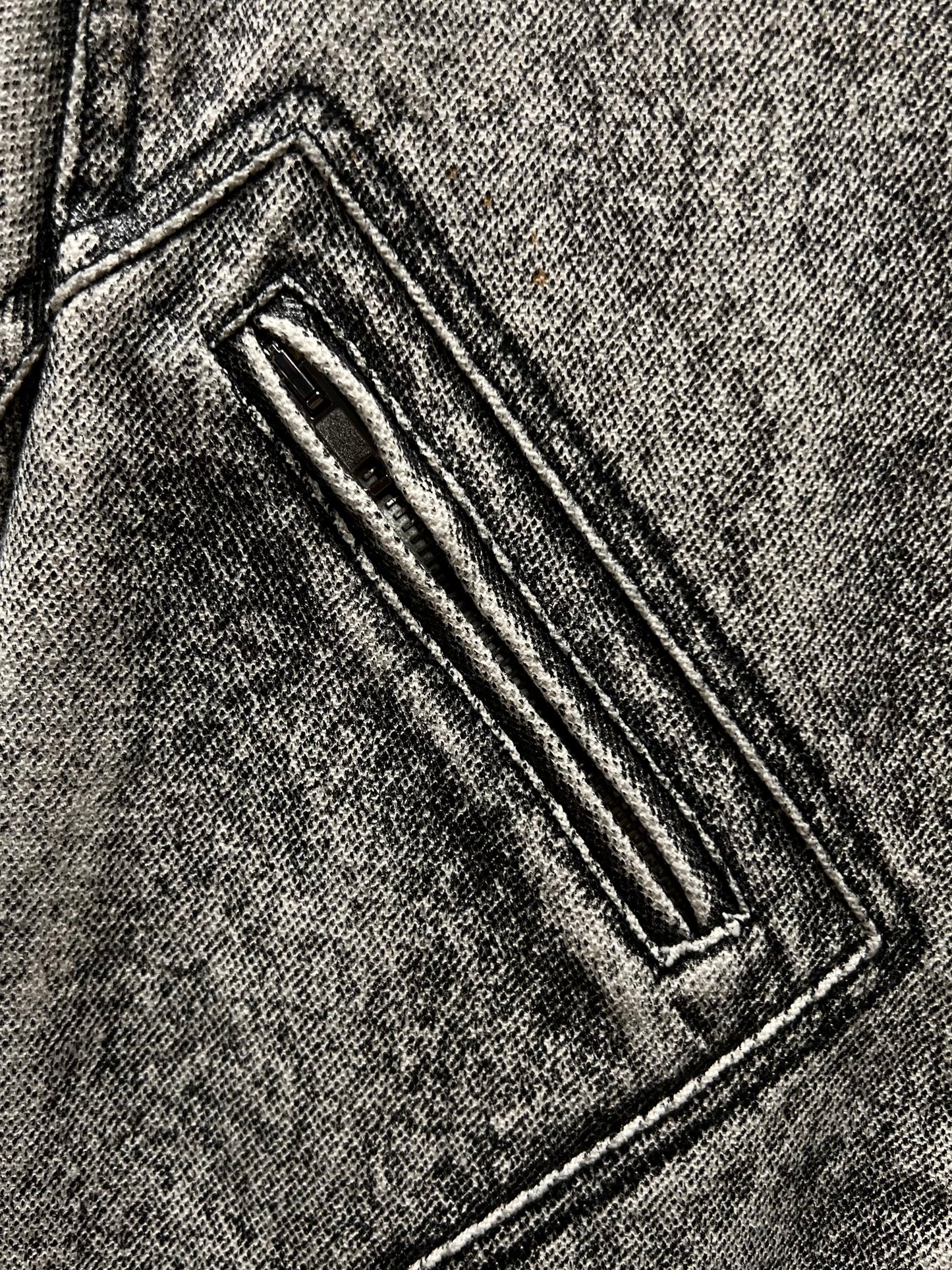 SS2018 Rick Owens Dirt ‘Brushed Grey’ Denim Jacket