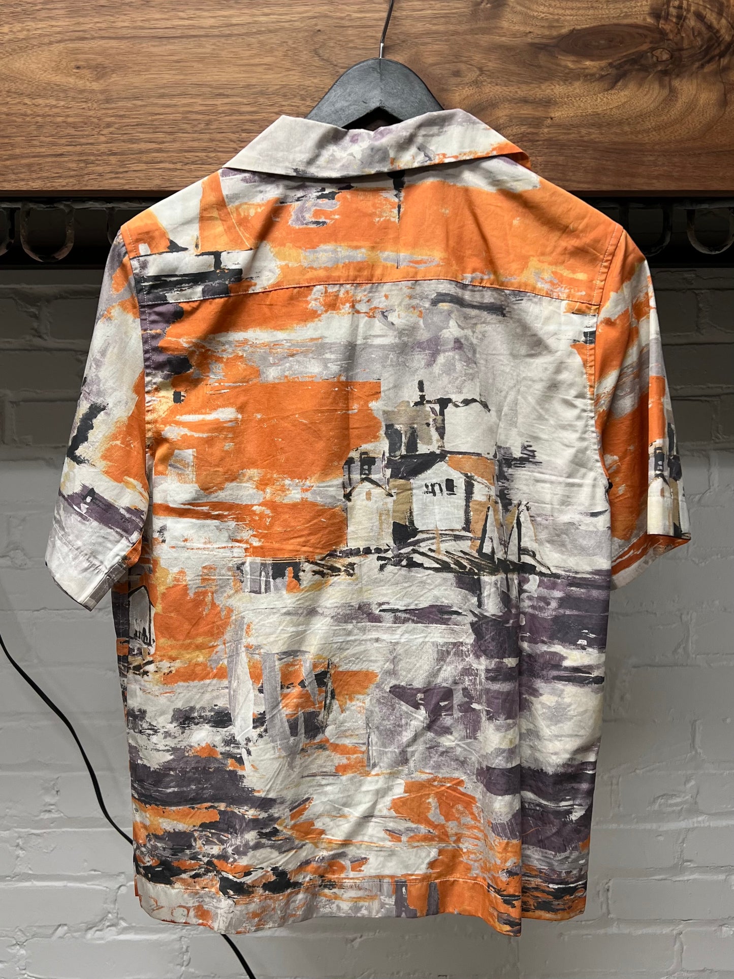 SS2017 Prada ‘Fishing Village’ Camp Collar Shirt