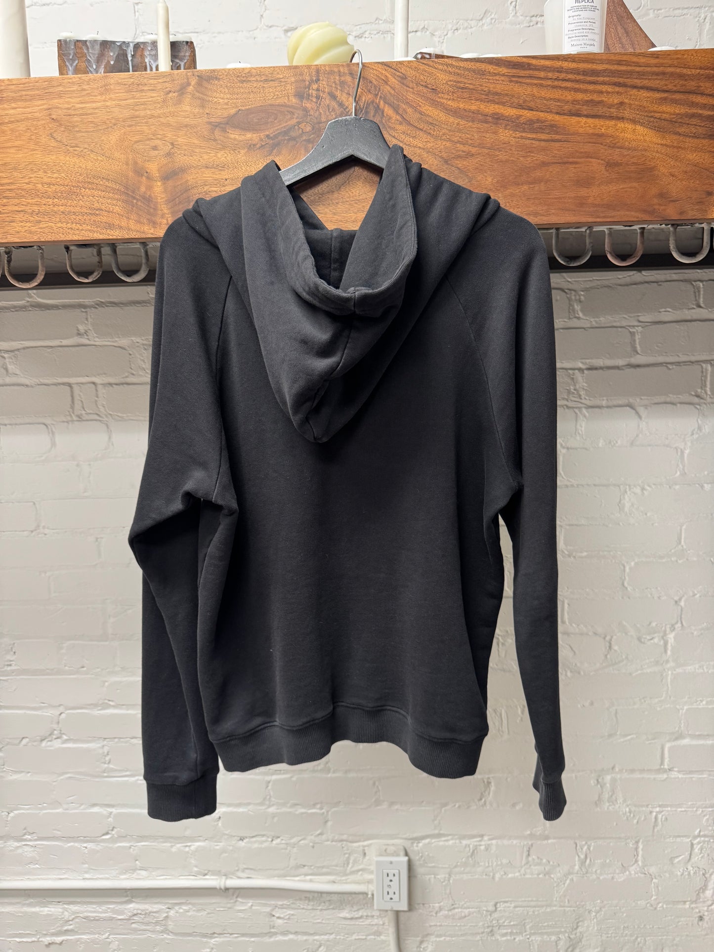 AW2013 Saint Laurent ‘Chain’ Distressed Hoodie