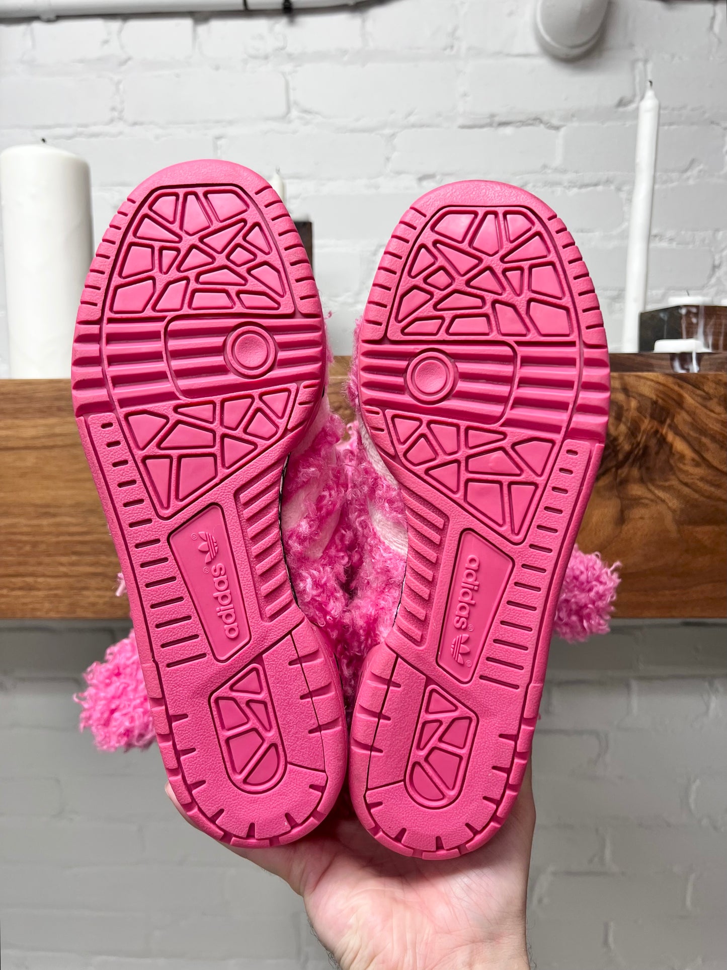 SS2013 Jeremy Scott x Adidas ‘Poodle’ High Top Sneakers