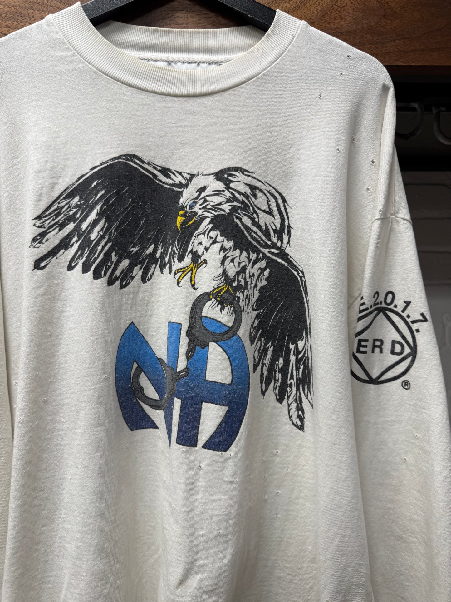 SS2017 Enfants Riches Deprimés ‘Narcotics Anonymous’ Long Sleeve Shirt