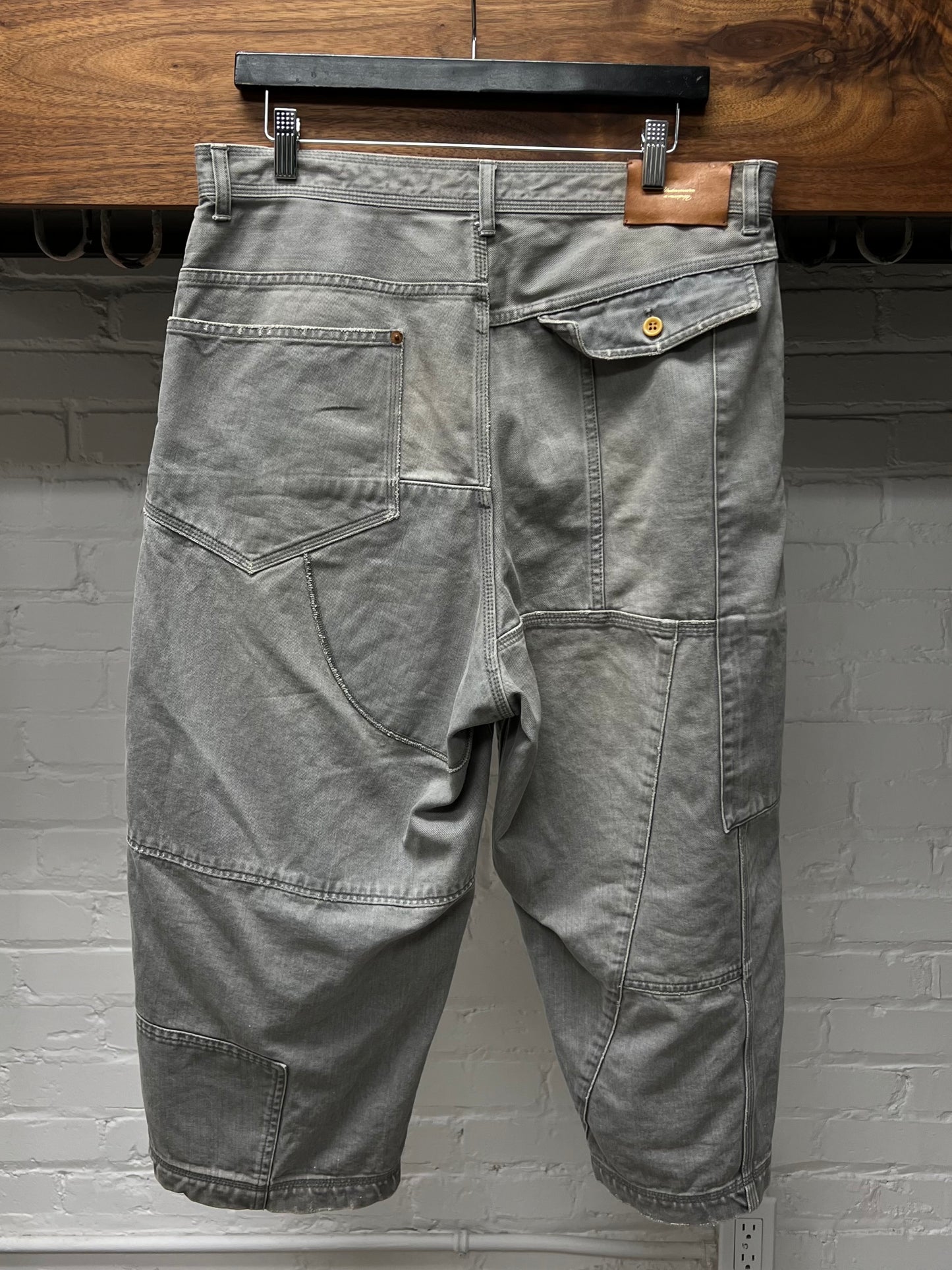 Undercover Reconstructed 3/4 Length Denim