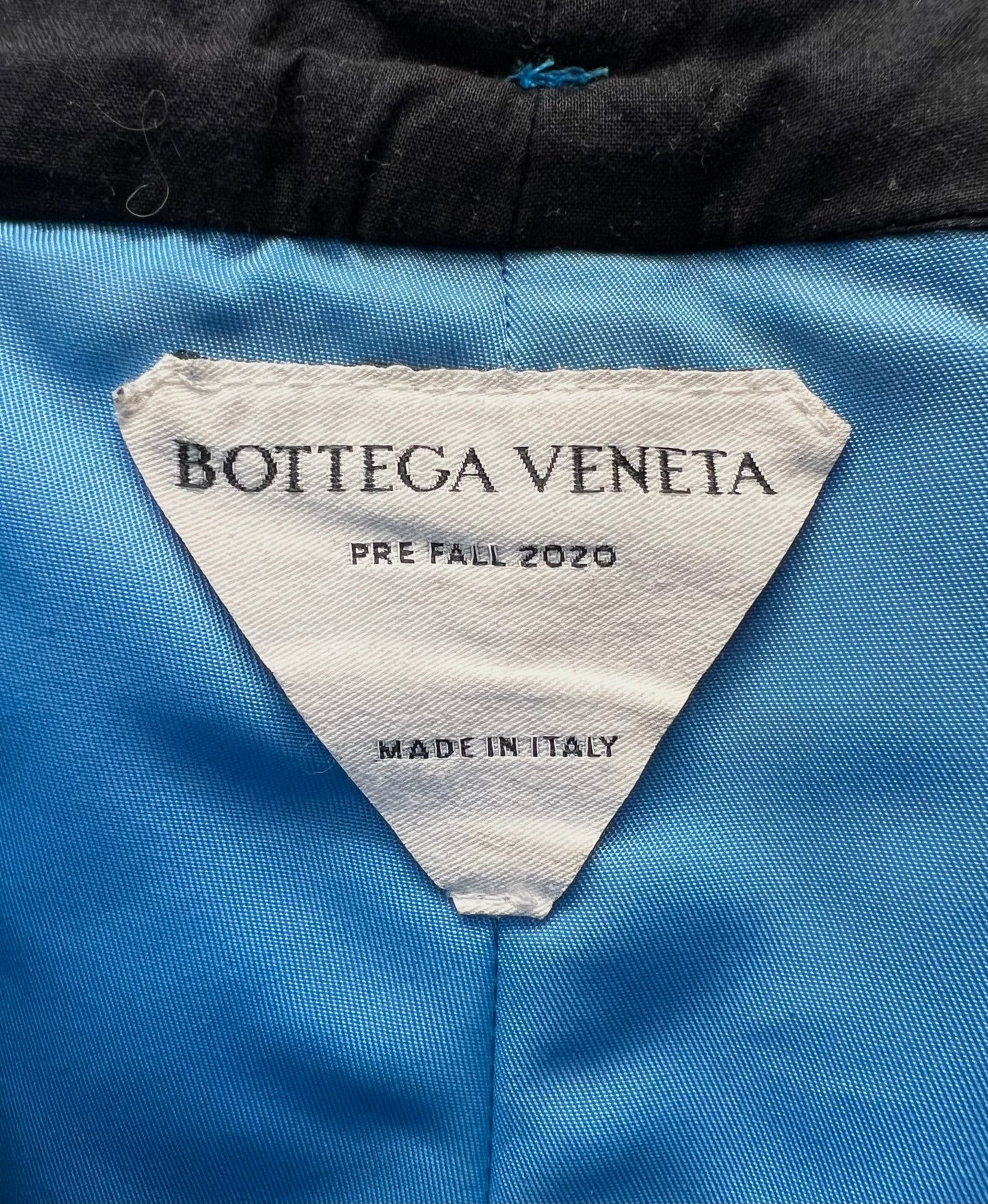 Bottega Veneta Sky Blue Quilted Butterfly Pocket Pants