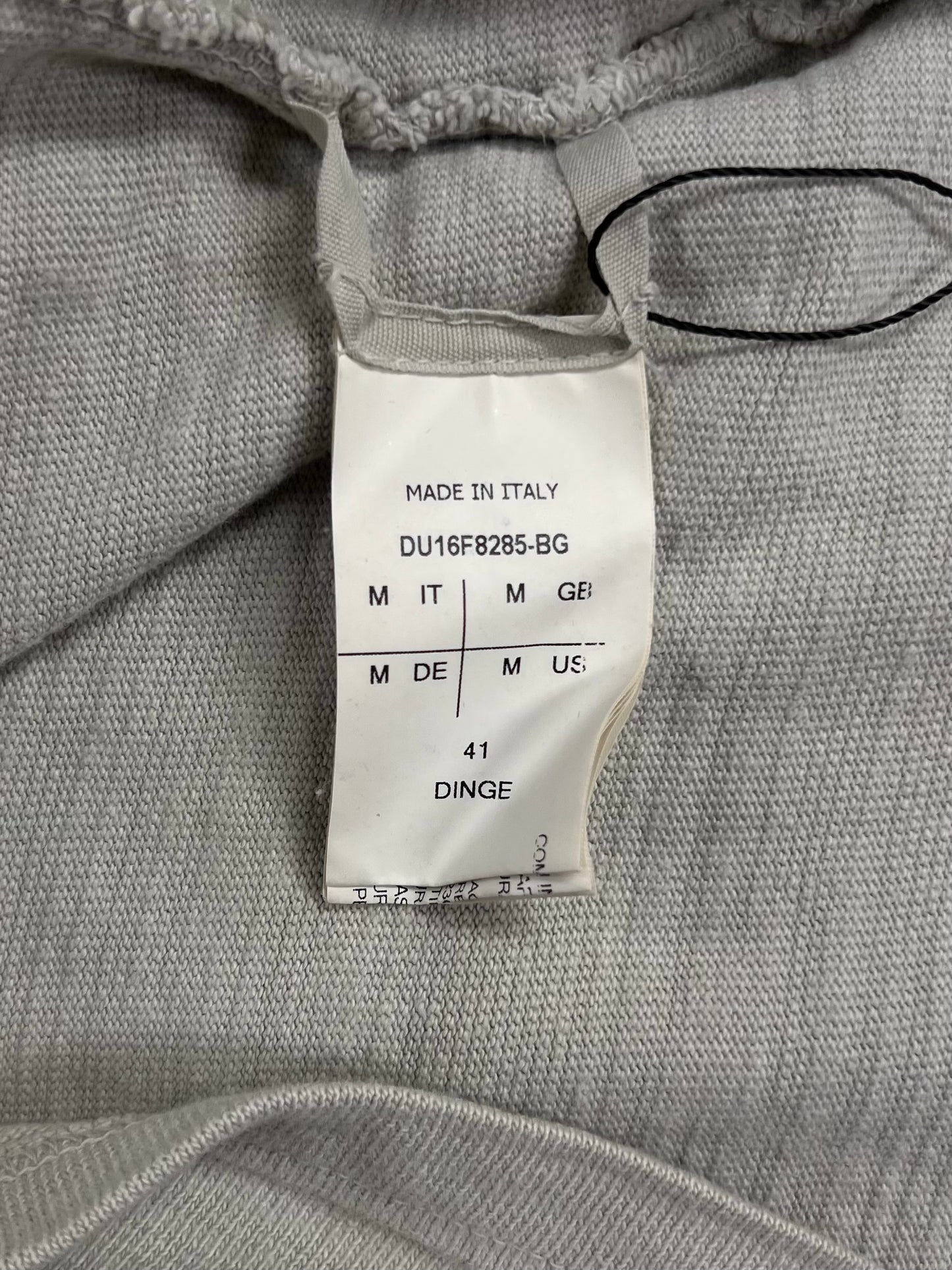 Rick Owens ‘Dinge’ Grey Knit Hoodie