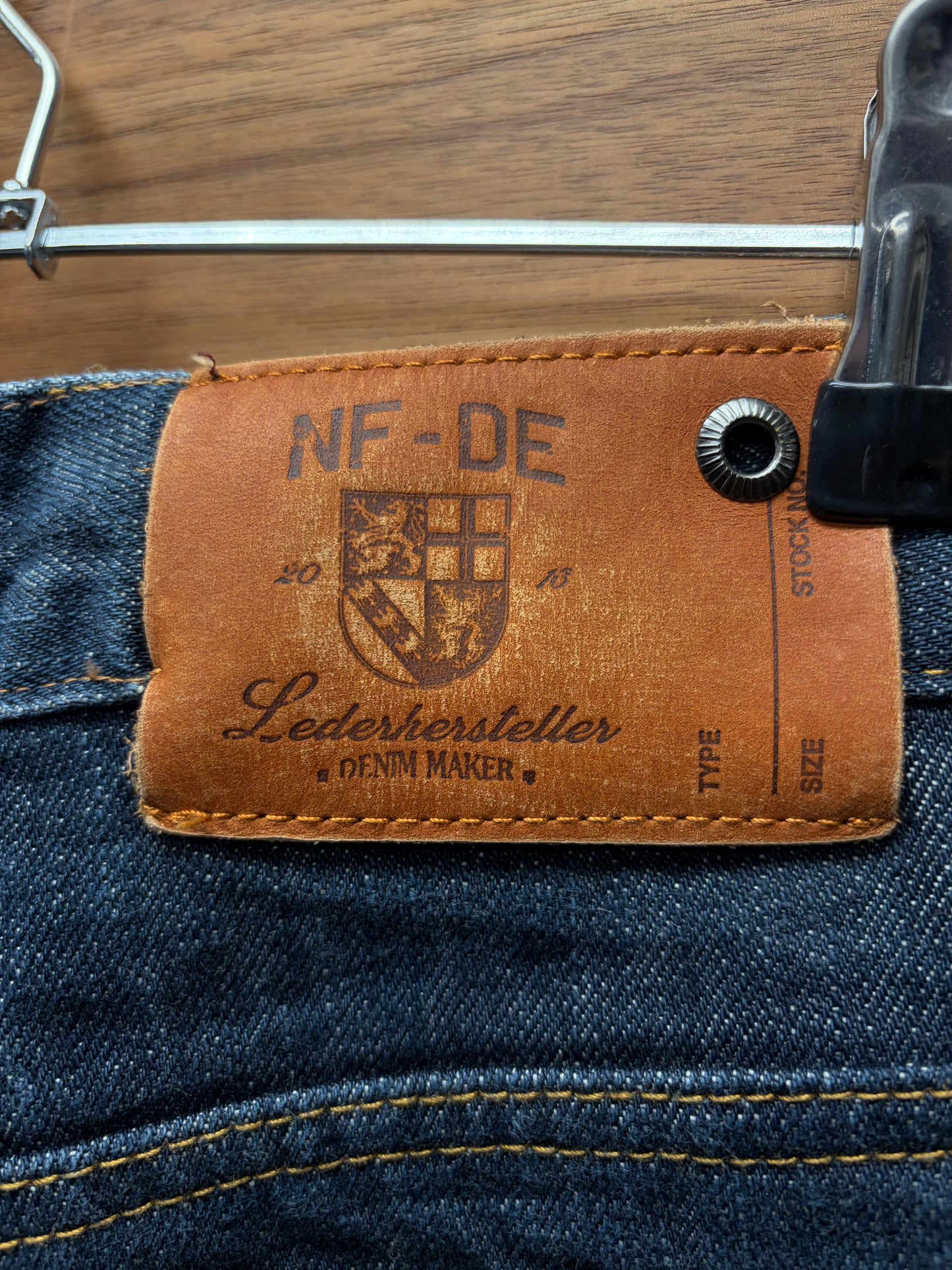 No Faith Studios Japanese ‘Loose Fit’ Raw Selvedge Denim