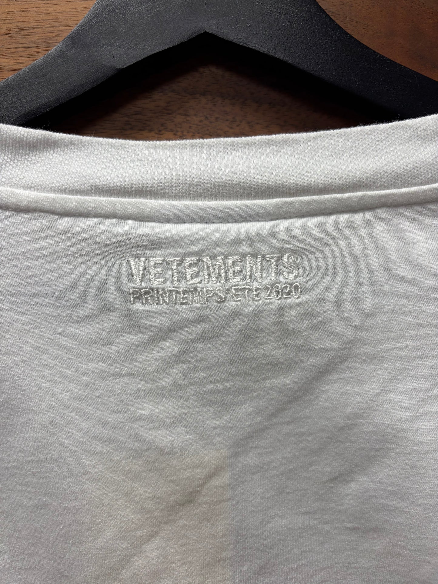 AW2020 Vetements ‘I❤️Paris Hilton’ Oversized Graphic T-Shirt