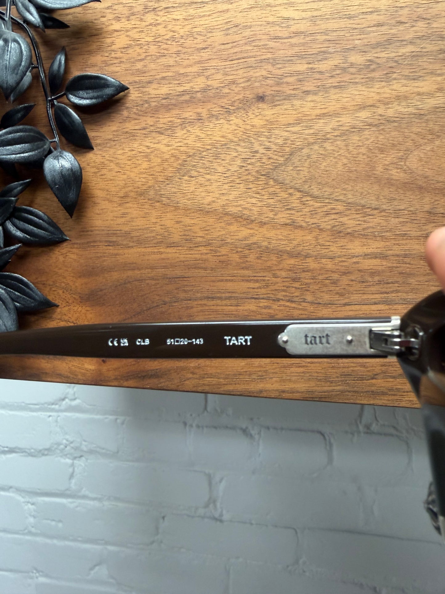 Chrome Hearts ‘Tart’ Brown Oval Shape Sunglasses