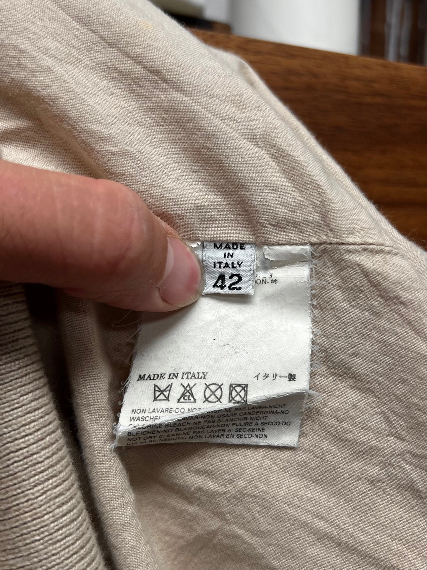 AW05 Maison Margiela ‘Paparazzi’ Hunchback Black Bomber Jacket