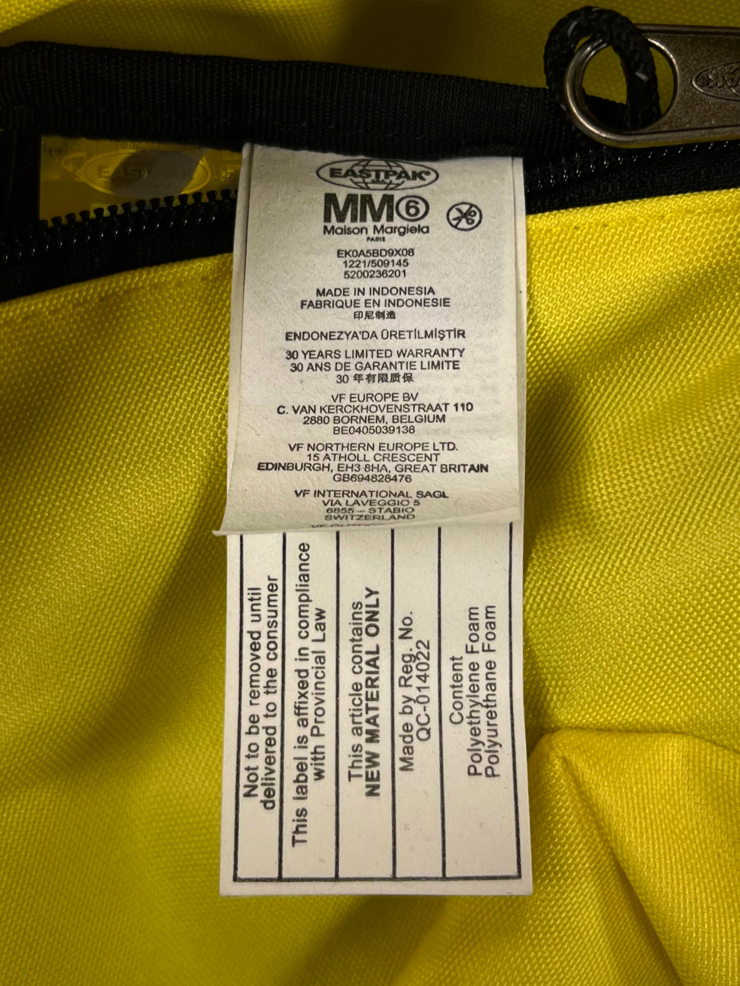 Maison Margiela x Eastpak Melting Asymmetric Backpack