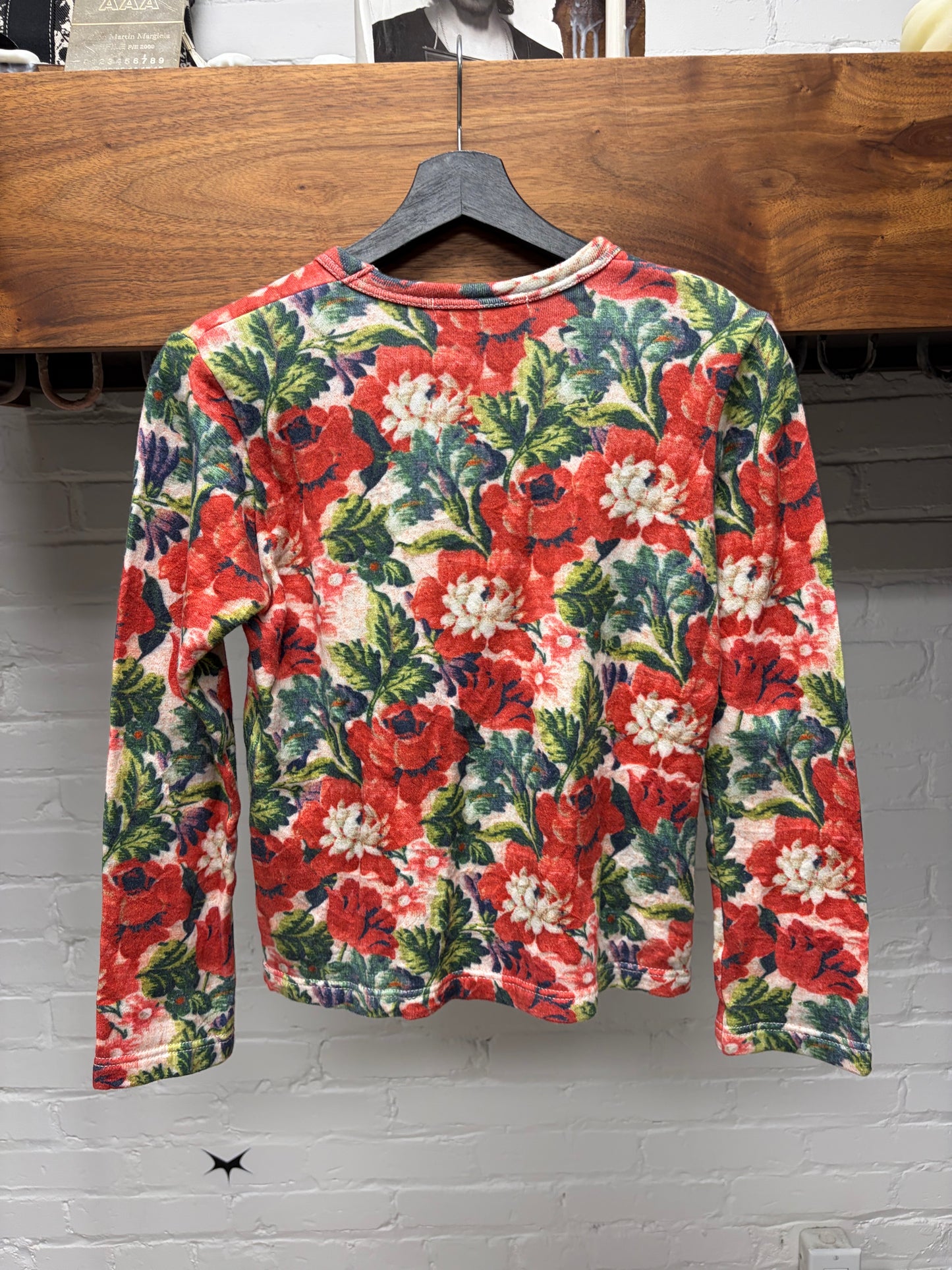 2016 Comme Des Garçons ‘Floral’ Full Print Tropic Sweatshirt