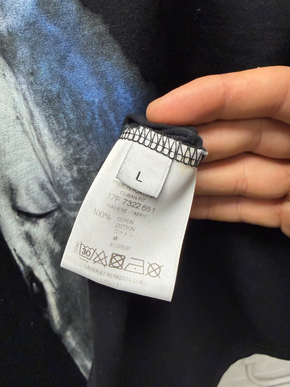 Givenchy by Ricardo Tisci ‘Shark Print’ Black Graphic T-Shirt