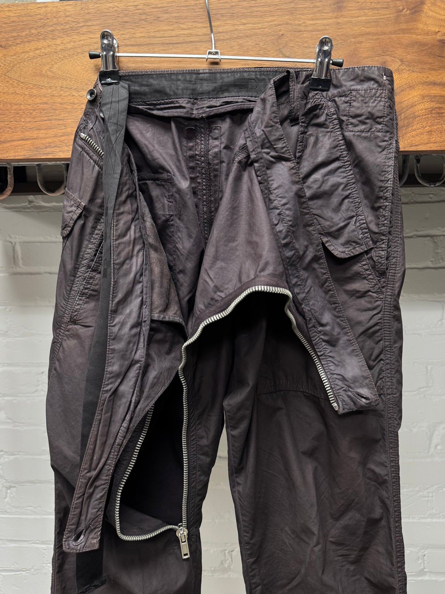AW2014 OG Rick Owens ‘Aircut’ Dark Dust O&M Era Pants