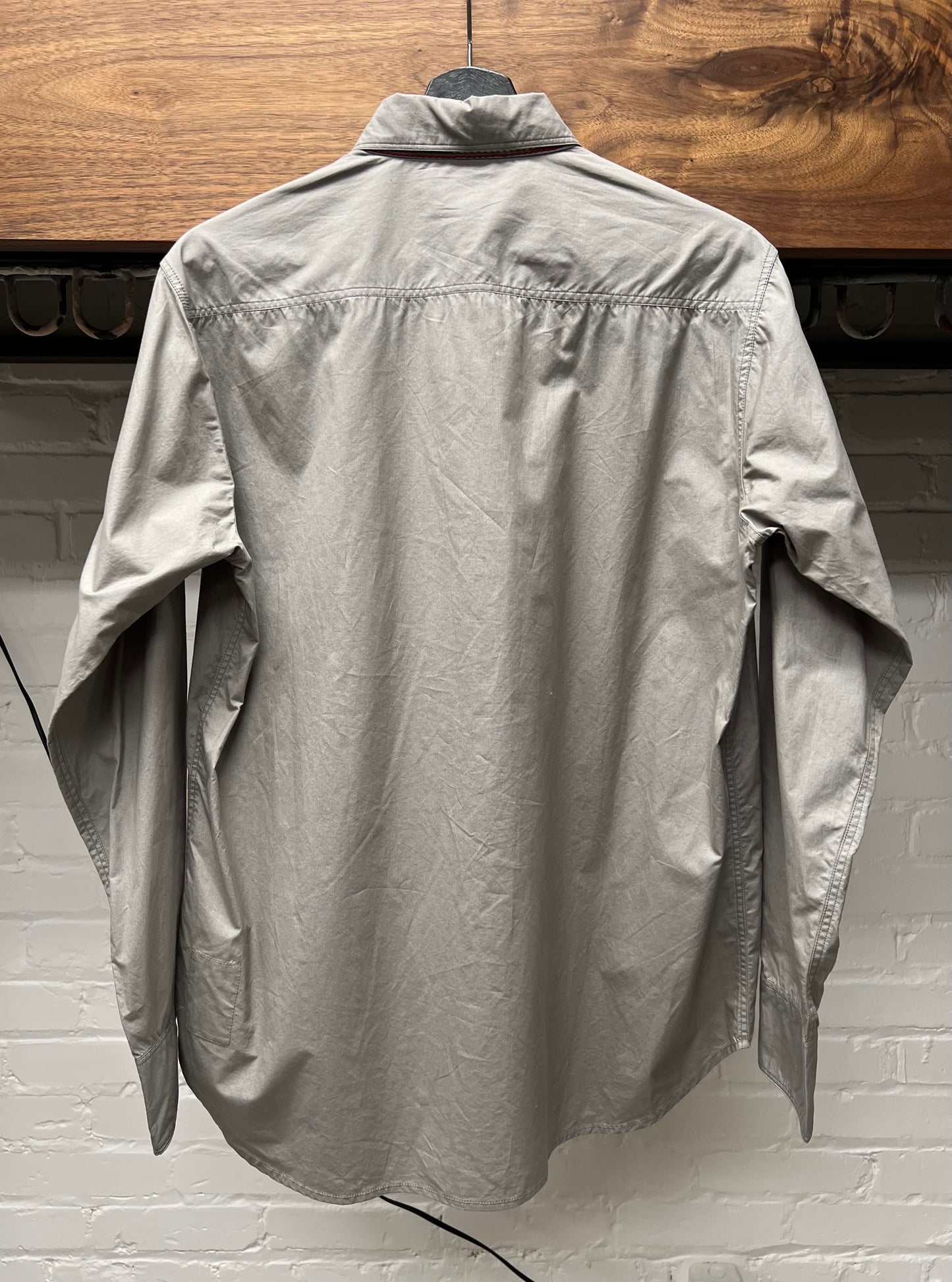 Maharishi Rope Embroidered Collar Button Down Shirt