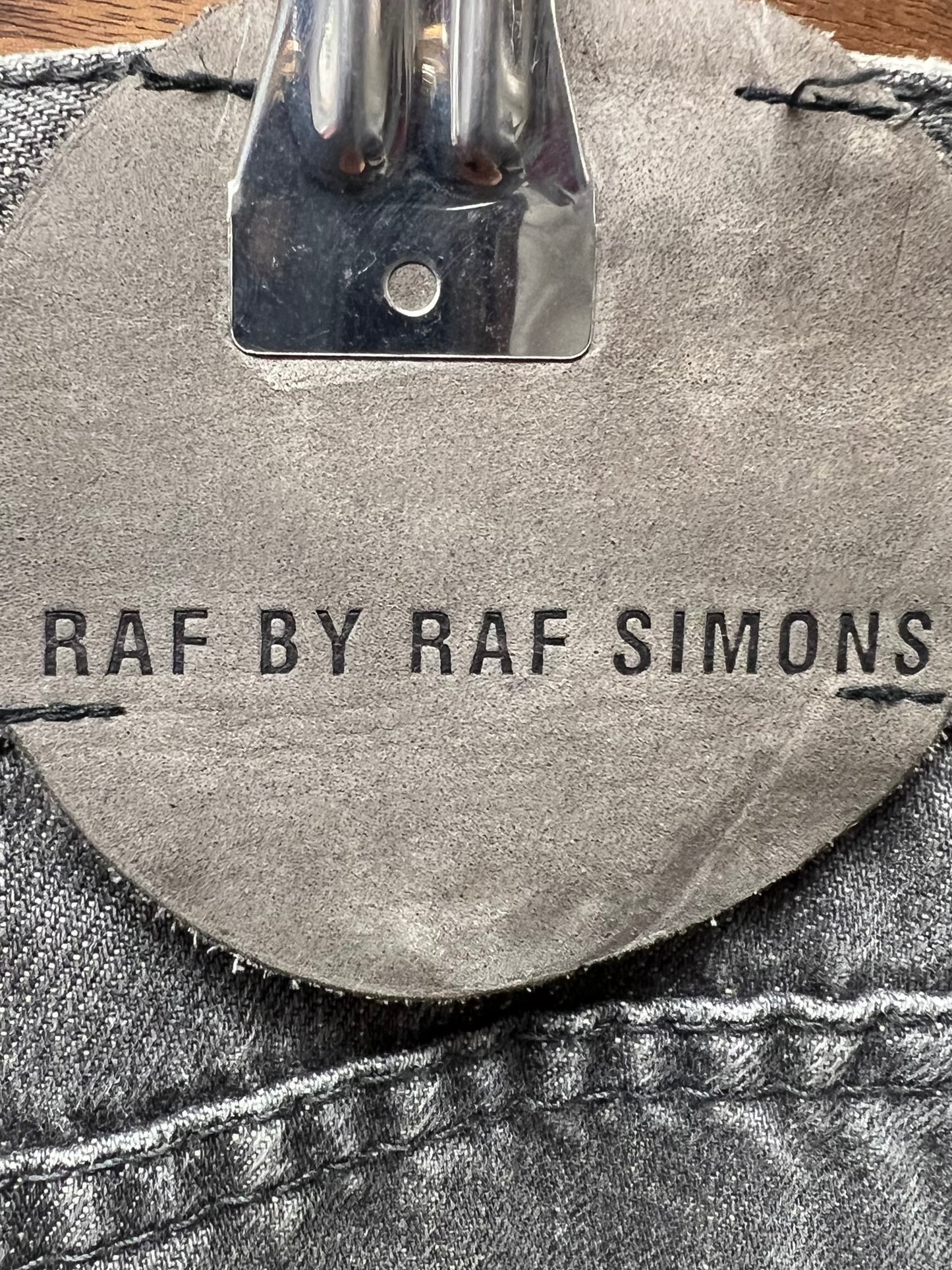 Raf by Raf Simons Grey Wash Slim/Skinny Denim