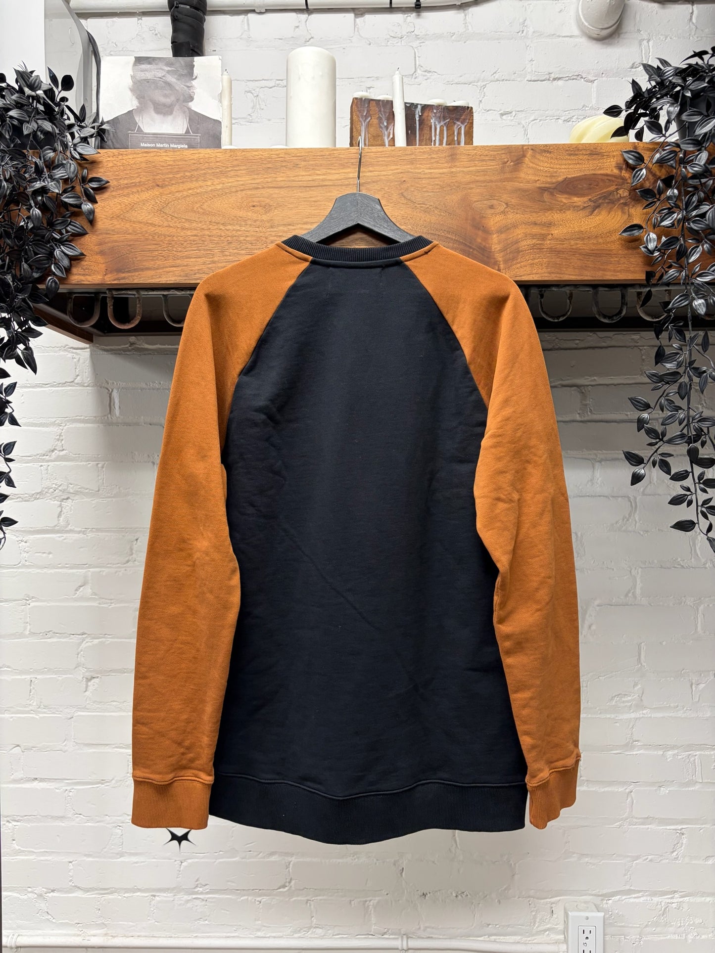 Raf Simons x Fred Perry Raglan Sleeve ‘Patch Logo’ Long Sleeve Shirt