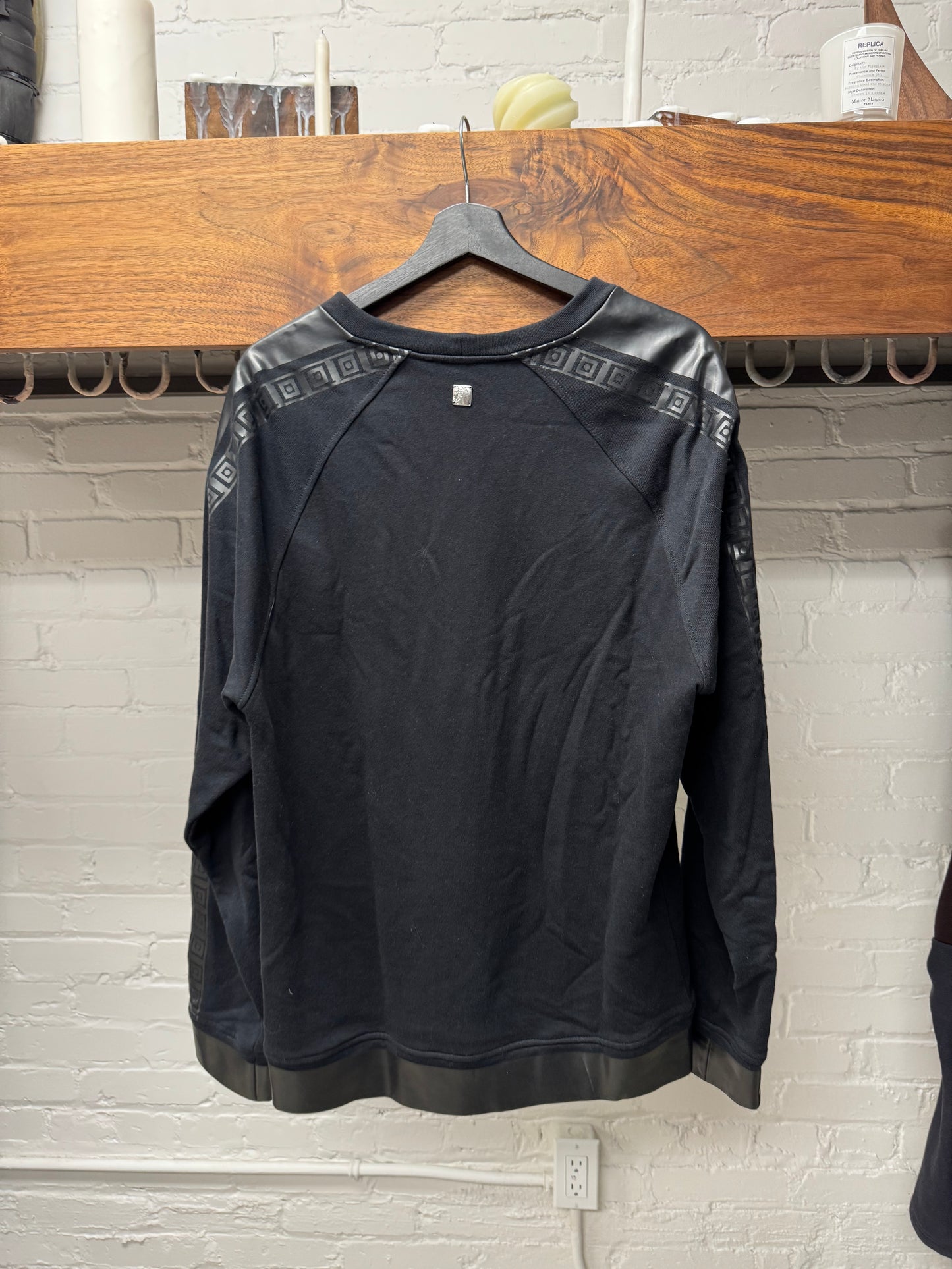 Versace Medusa Crest Black Sweatshirt
