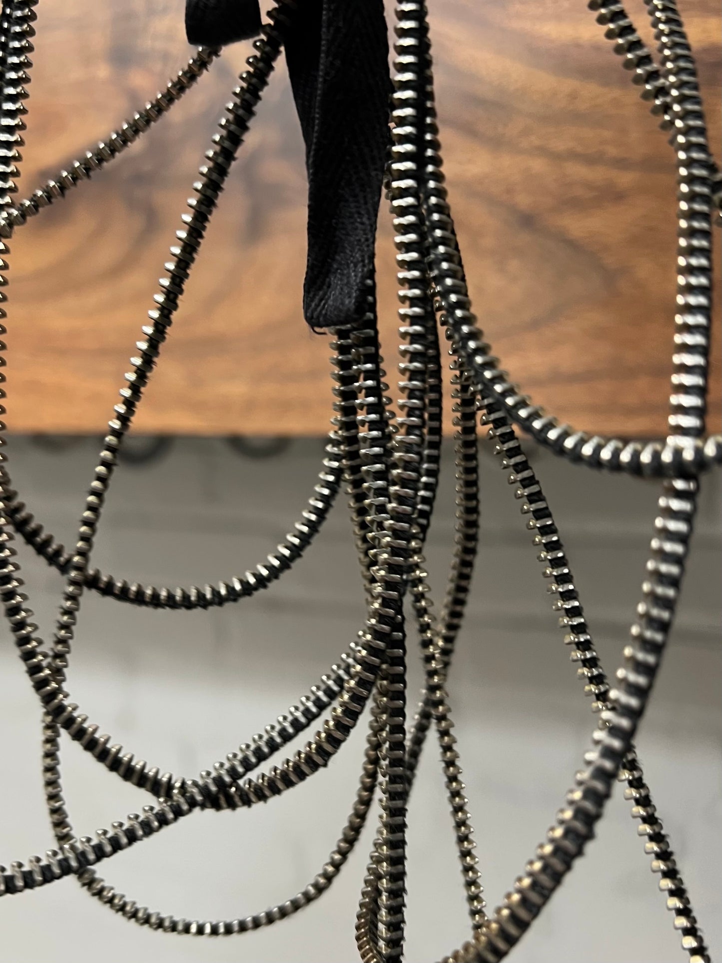 SS2010 Ann Demeulemeester Zipper Necklace