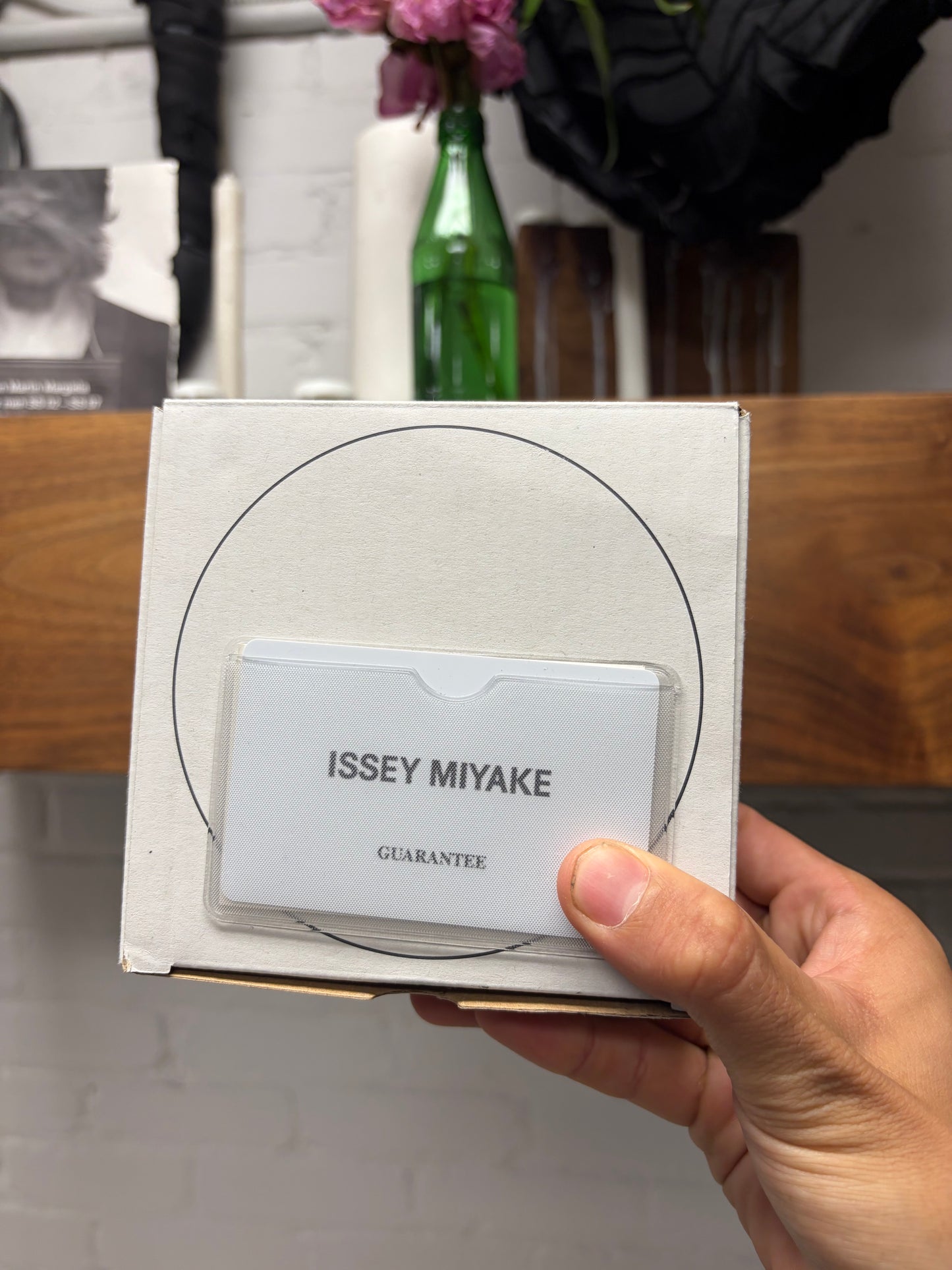 Issey Miyake by Seiko ‘TO’ Black Minimal Watch