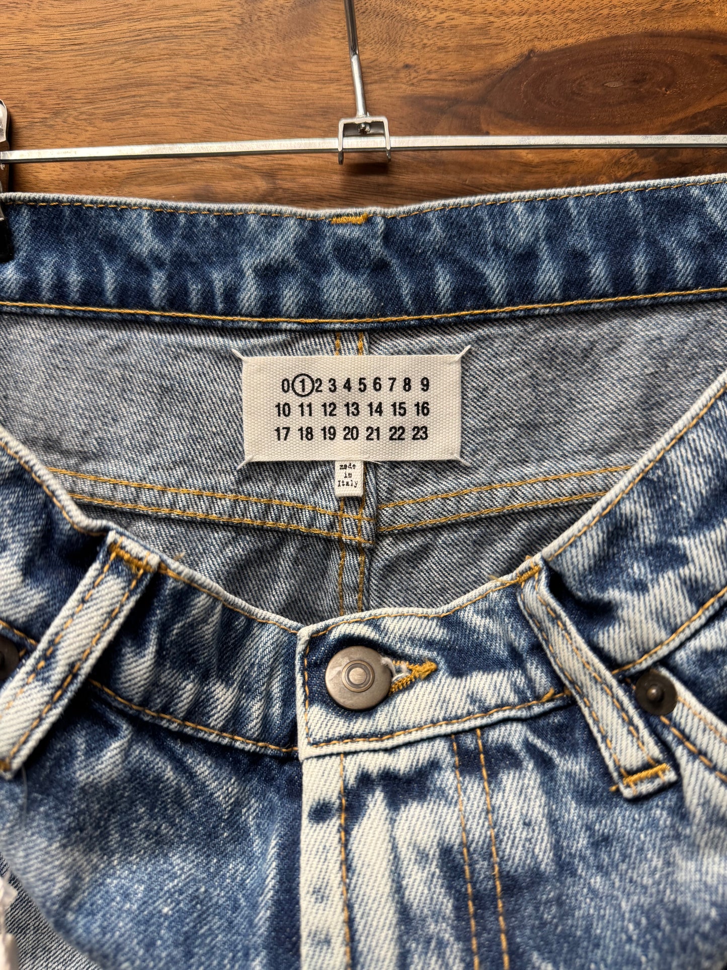 SS2021 Maison Margiela ‘Reconstructed’ Blue Denim