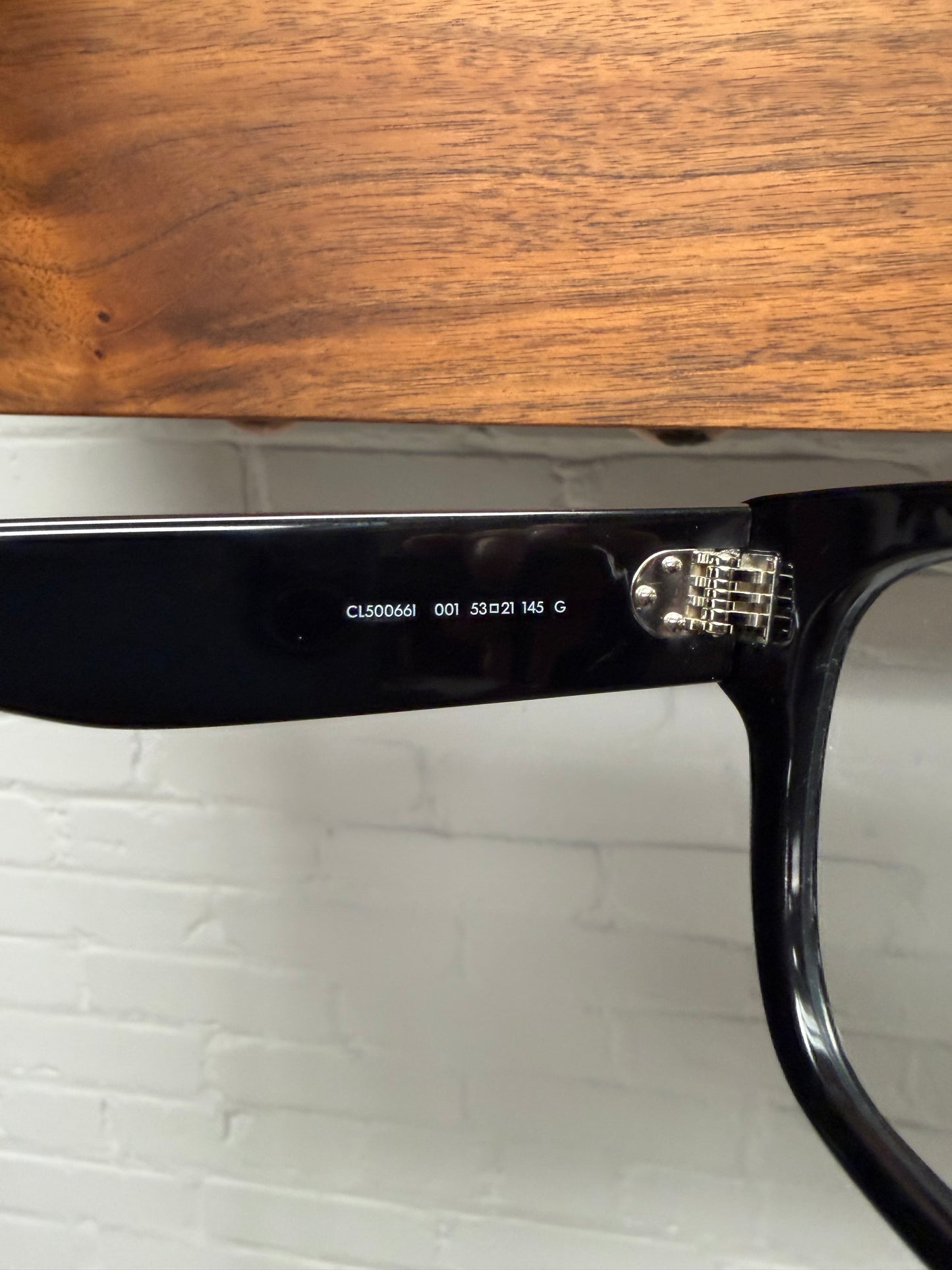 Celine ‘CL500661’ Square Shape Black Optical Glasses