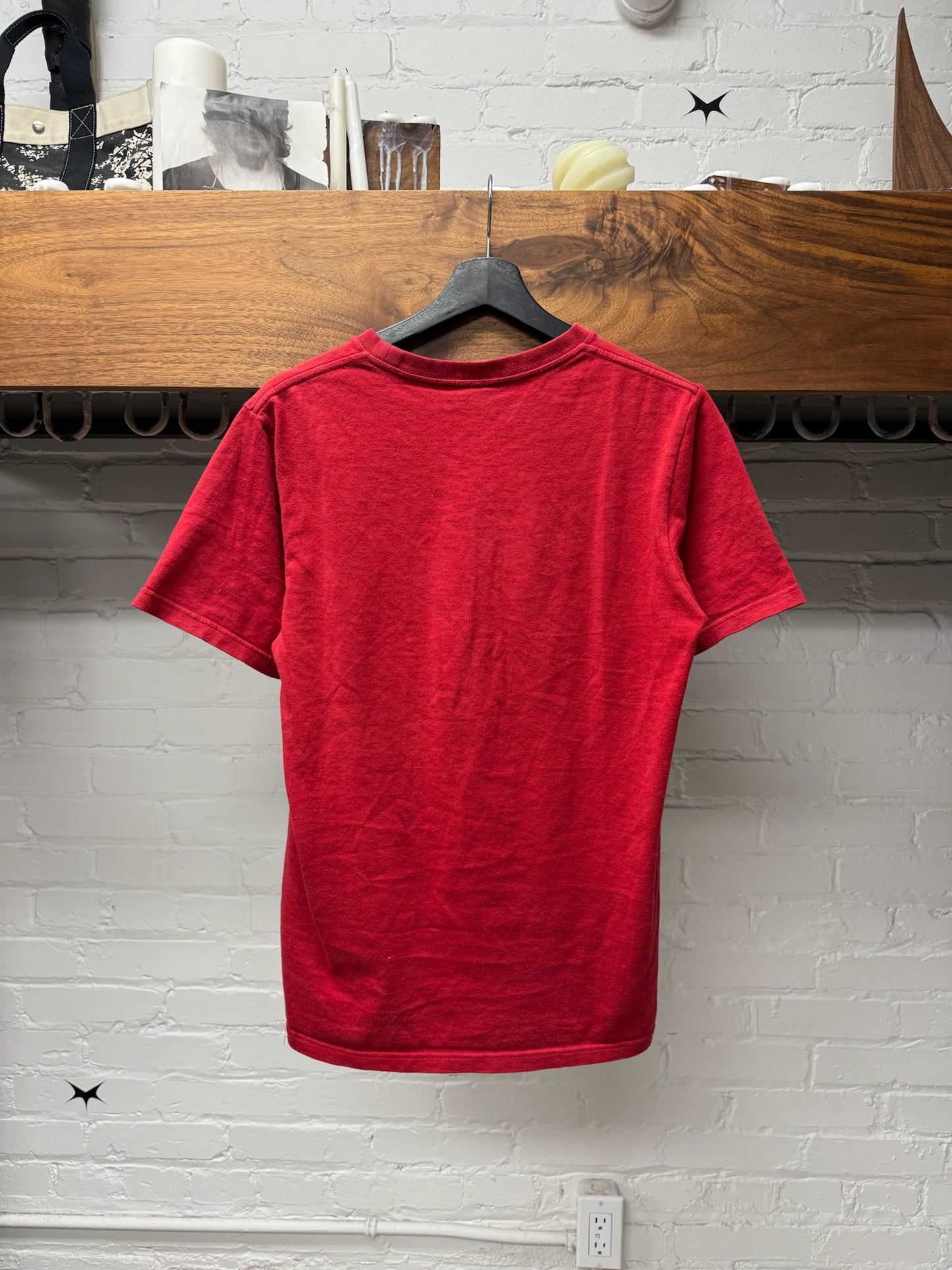 AW2003 Number (N)ine ‘Pain’ Red Graphic T-Shirt