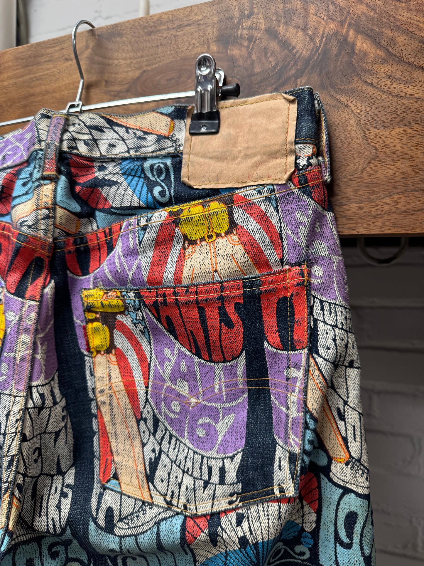 1966 Levi’s LVC Banner Ad Repro ‘Big E’ Denim