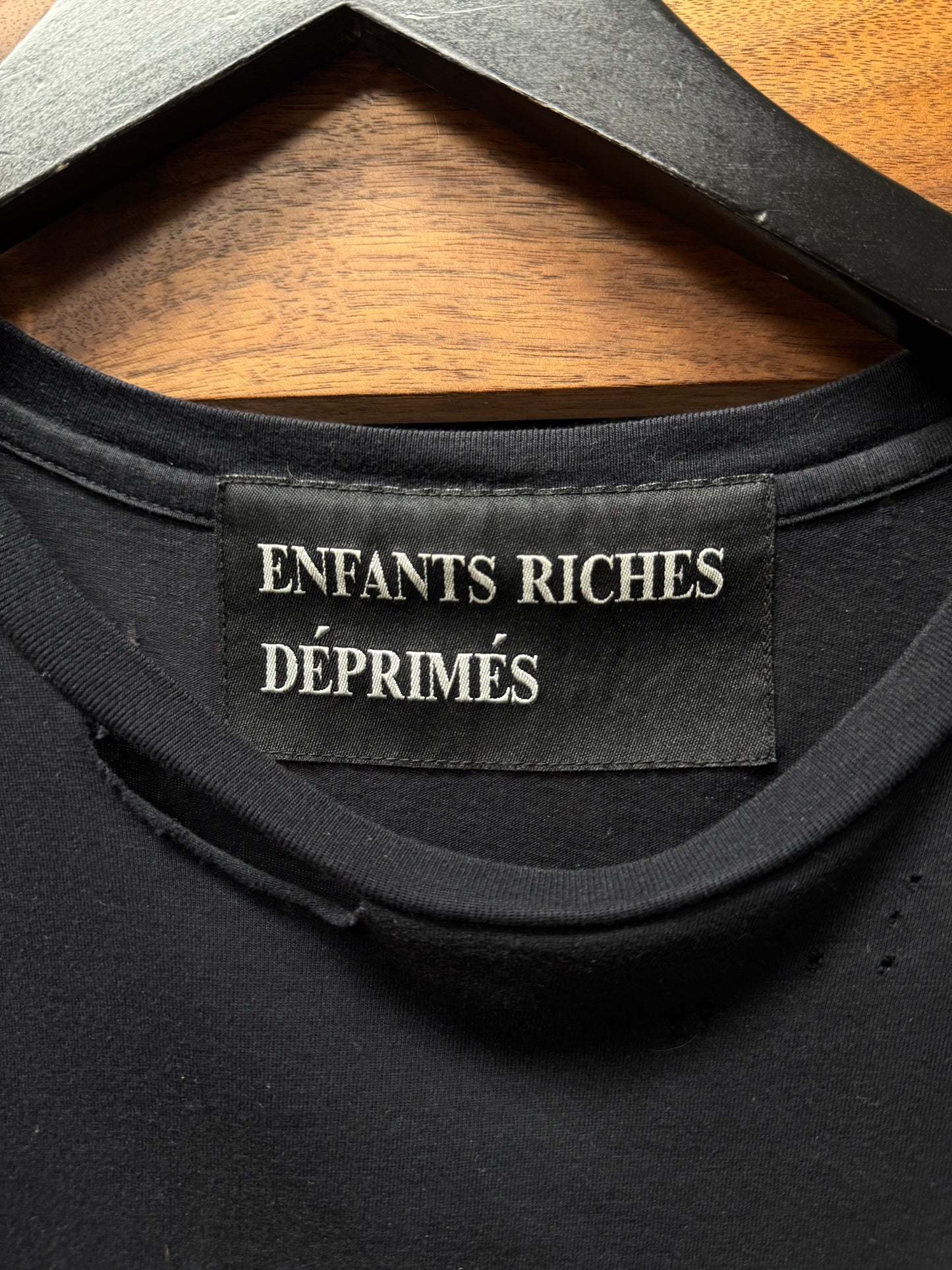 Enfants Riches Deprimes ‘DJ Heroin’ Distressed Graphic T-Shirt
