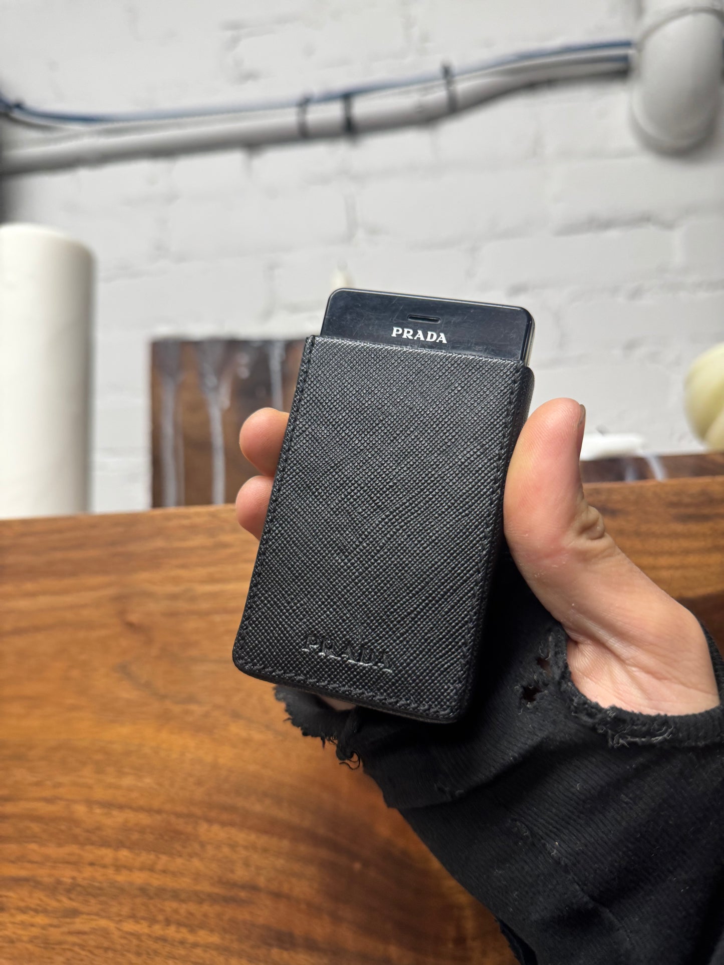 2007 Prada x LG Phone + Wired Earbuds