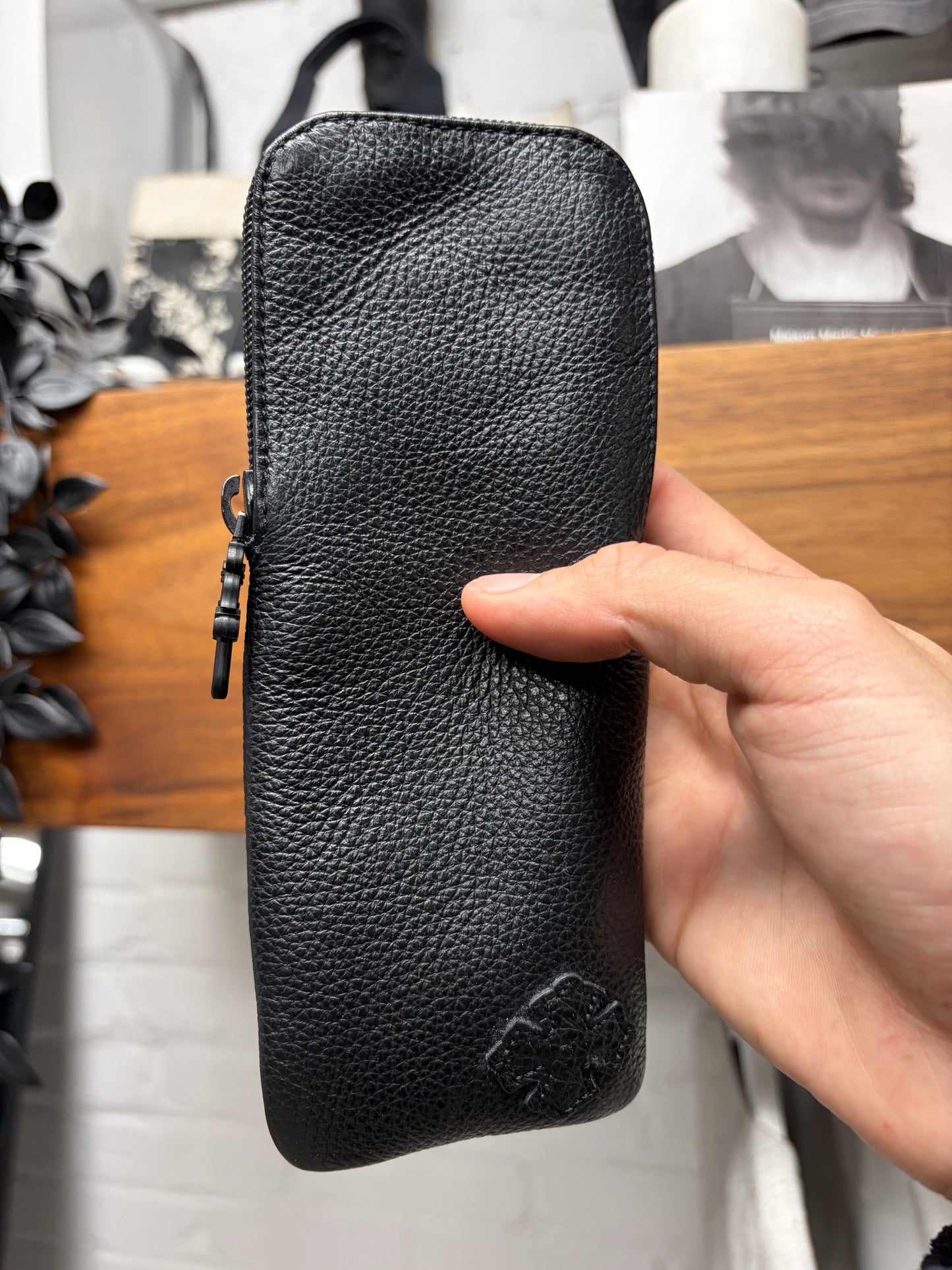 Chrome Hearts ‘Frosted’ 18K Gold Half Rim Glasses Frames