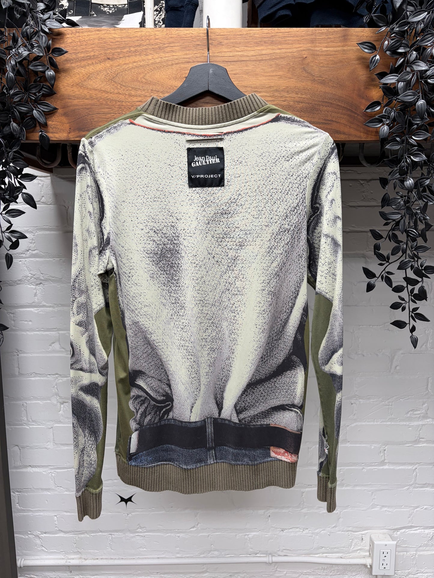 Jean Paul Gaultier x Y Project Trompe L’œil Mesh Long Sleeve Shirt