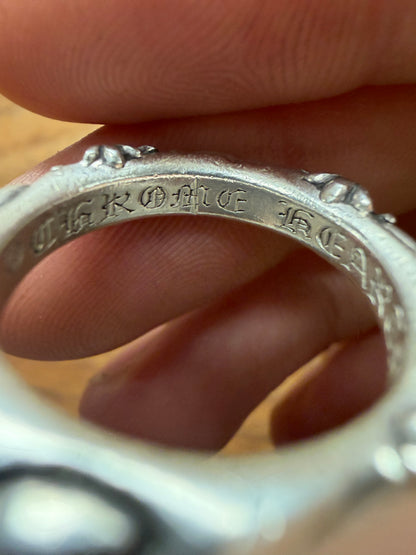 Chrome Hearts ‘SBT’ Cross .925 Silver Ring