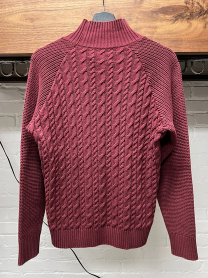 Undercover Cable Knit ‘Clay Red’ Turtleneck Sweater