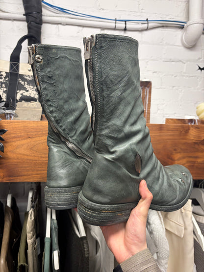 Carol Christian Poell ‘AM/2687P’ Prosthetic Horse Leather Tornado Zip Boots