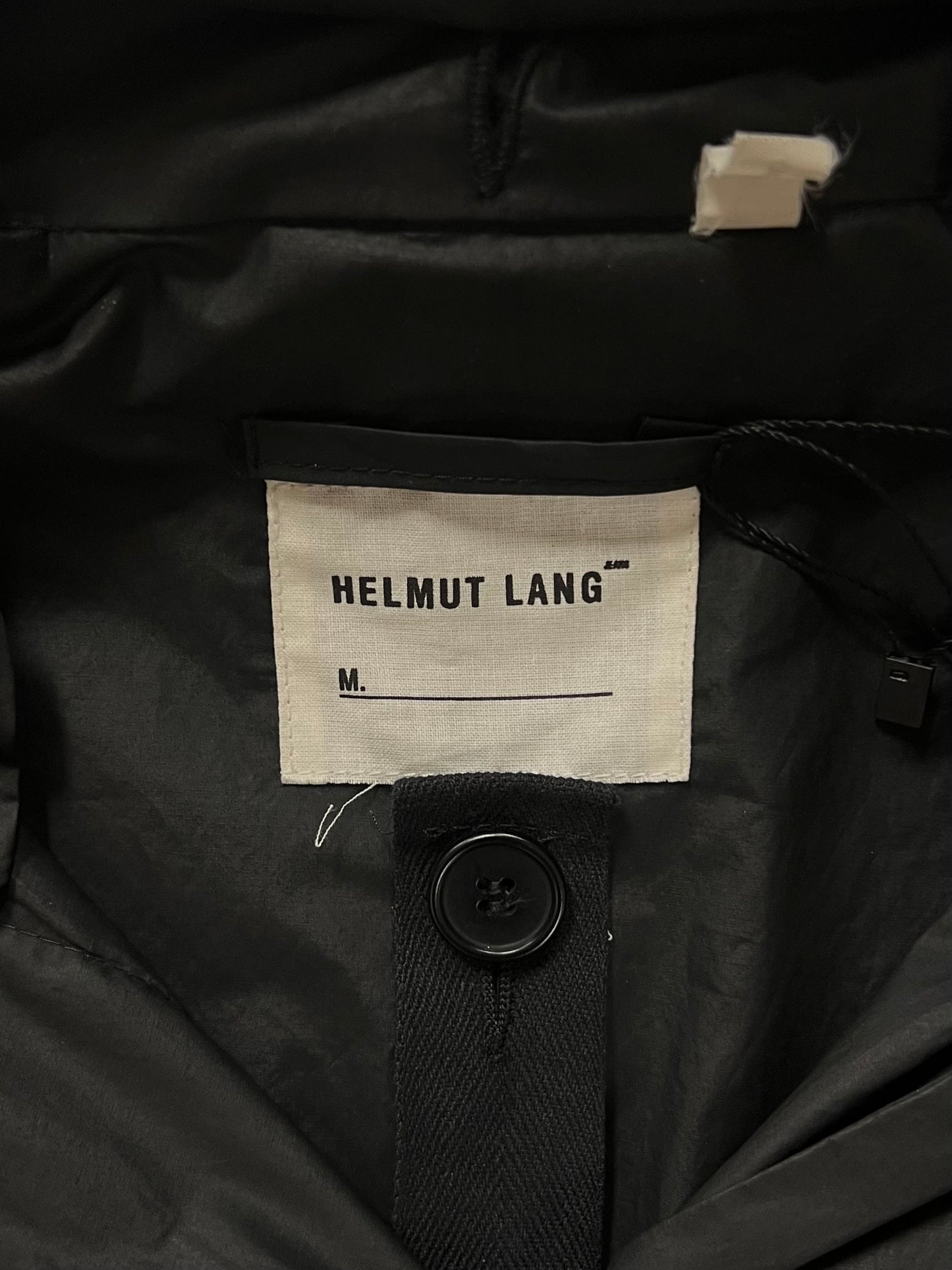 AW99 Helmut Lang ‘Neck Pillow’ Black Jacket