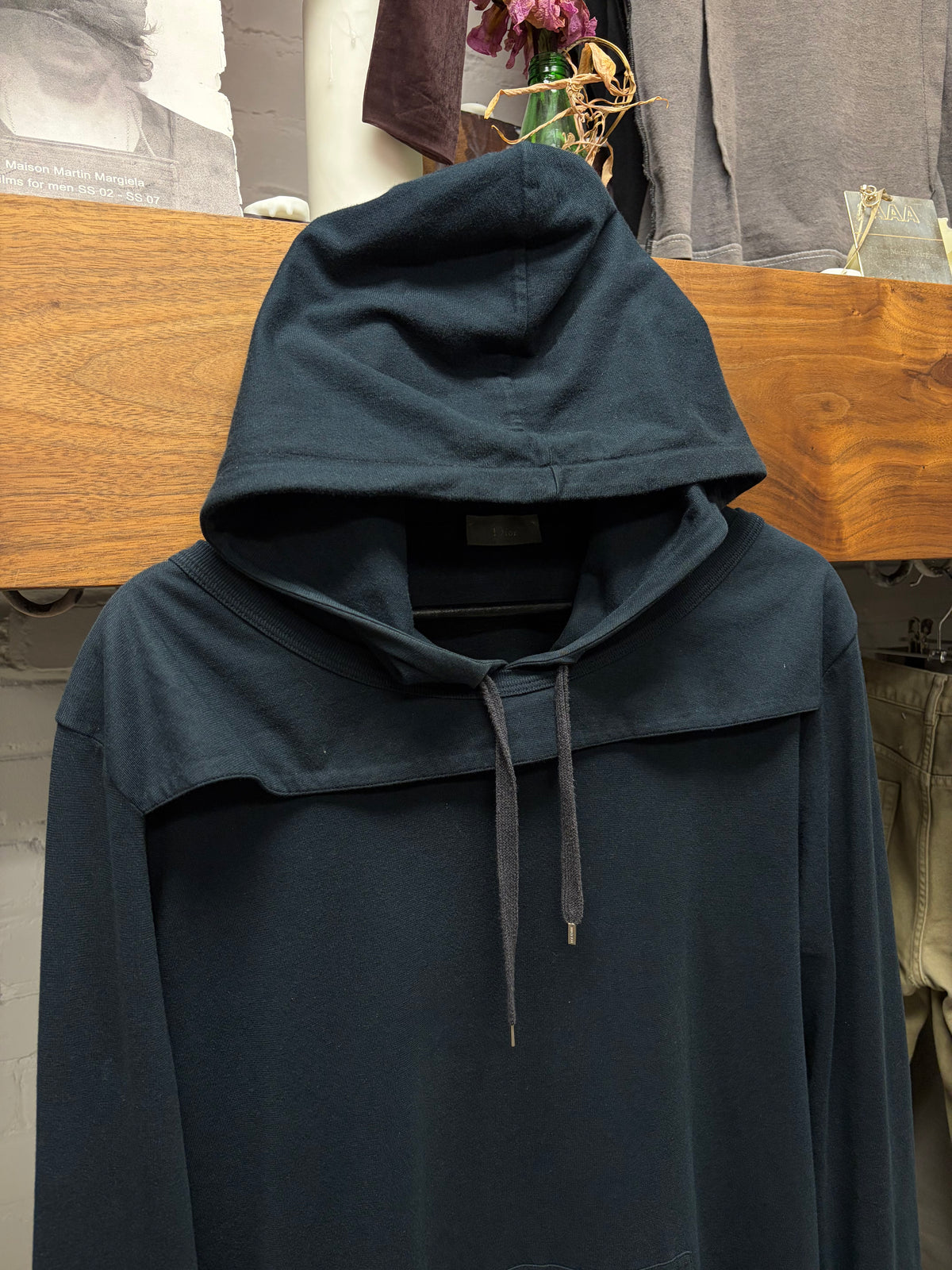 SS2007 Dior Homme by Hedi Slimane ‘We Look Good Together’ Japan Exclusive ‘T-shirt Layered’ Hoodie