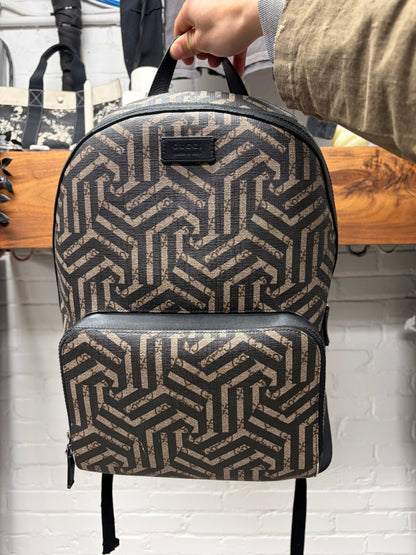 Gucci GG Supreme ‘Kaleido’ Canvas/Leather Monogram Backpack