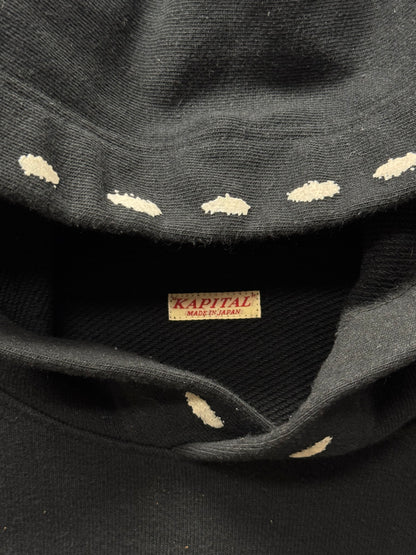 Kapital ‘Marionette’ Black Pullover Hoodie