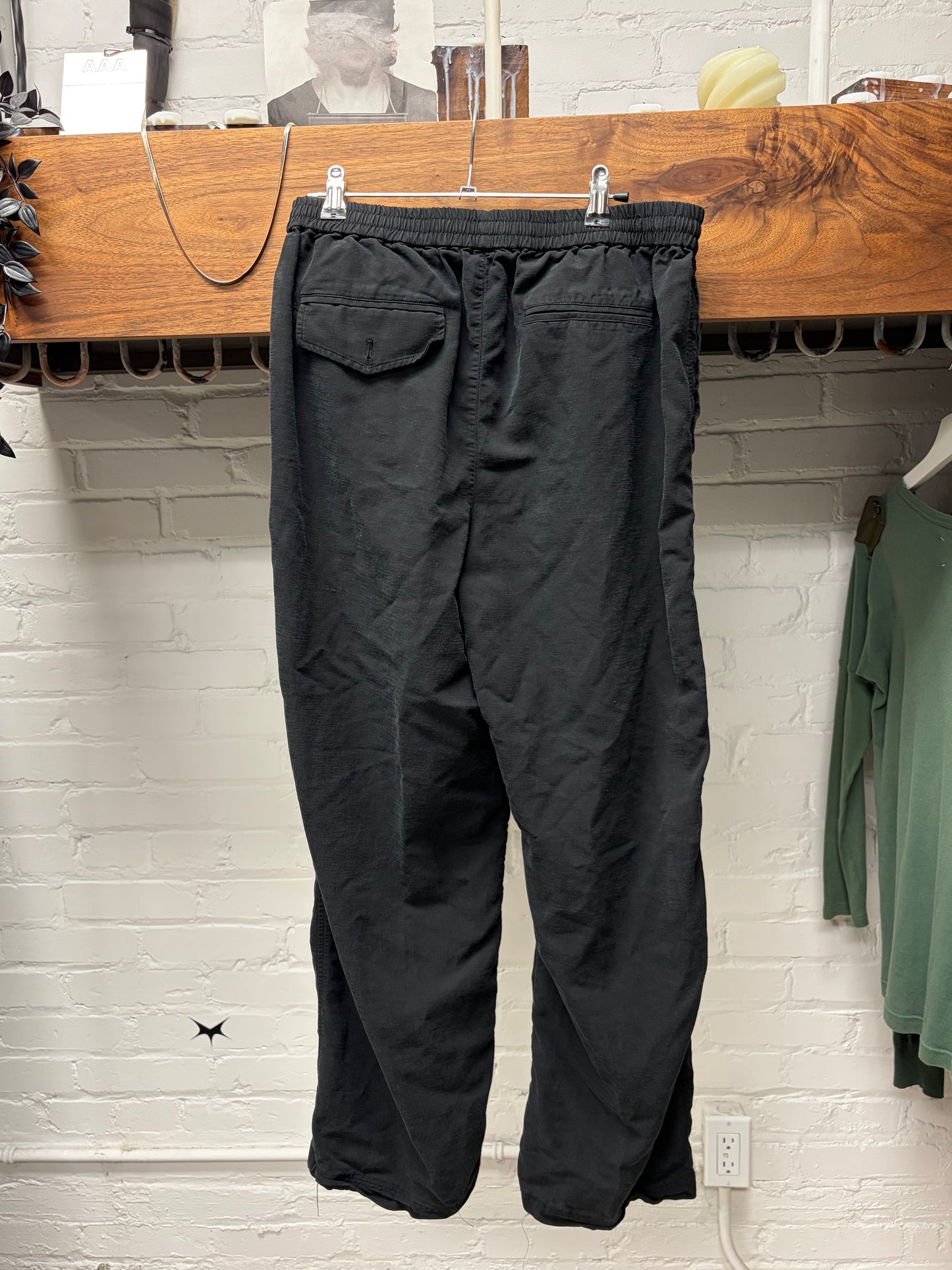 Helmut Lang Black ‘Relaxed Cut’ Black Trousers
