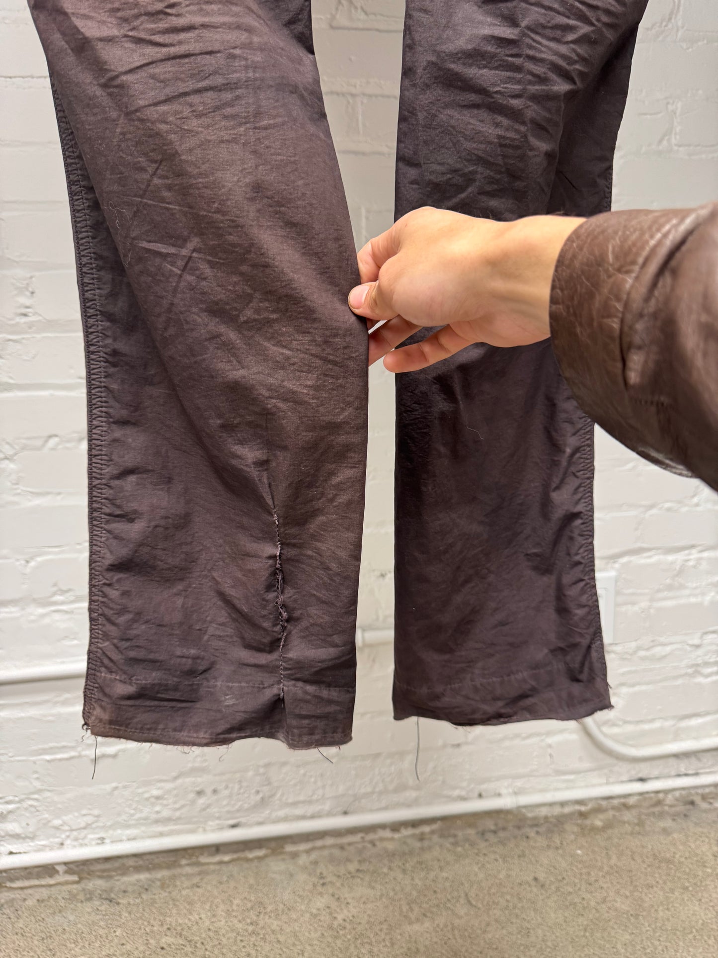 AW2014 OG Rick Owens ‘Aircut’ Dark Dust O&M Era Pants