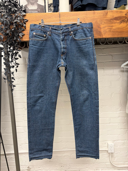 Dior Homme Classic Blue Washed Skinny Jeans