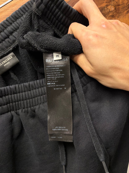 AW2023 Balenciaga ‘Campaign Logo’ Heavy Terry Cotton Sweatpants