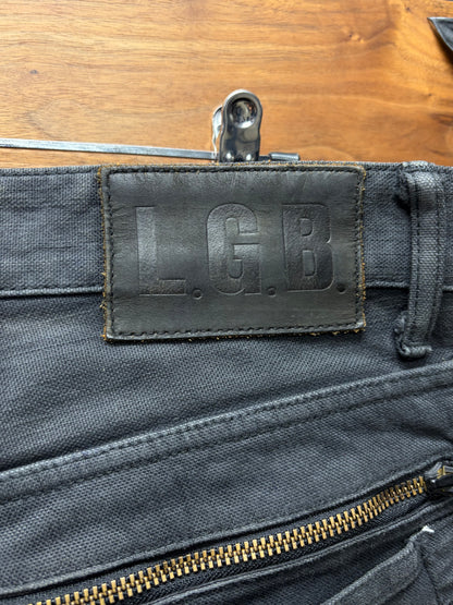 L.G.B. ‘Wolf Cut’ Flared Leg Grey Skinny Denim